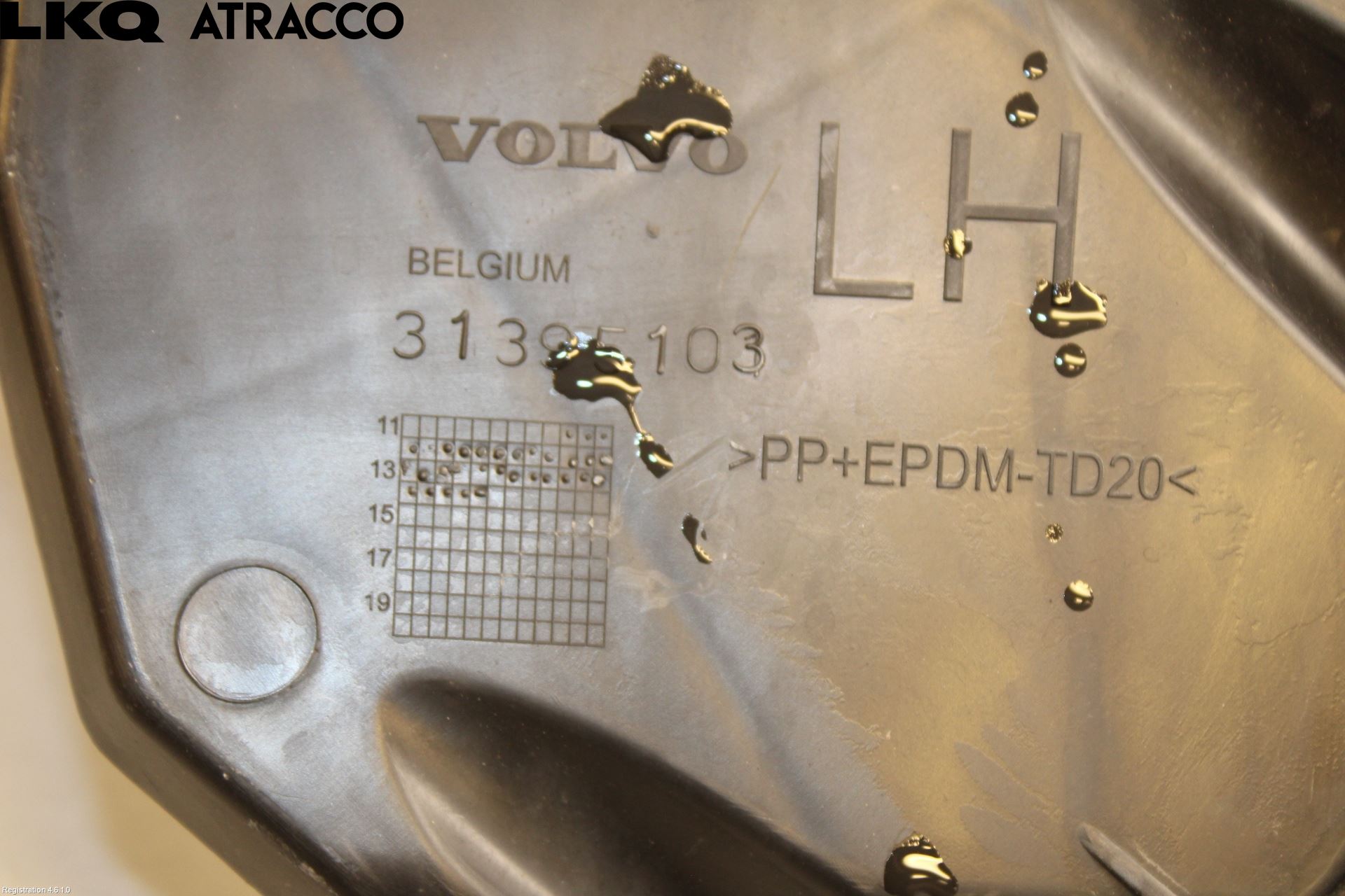 Volvo V40 12-19 Støtfangerfeste Bak Venstre