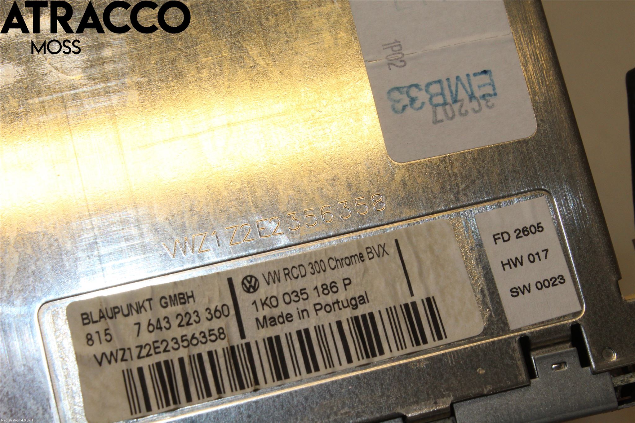 Volkswagen VW JETTA V 06-10 Stereo Radio