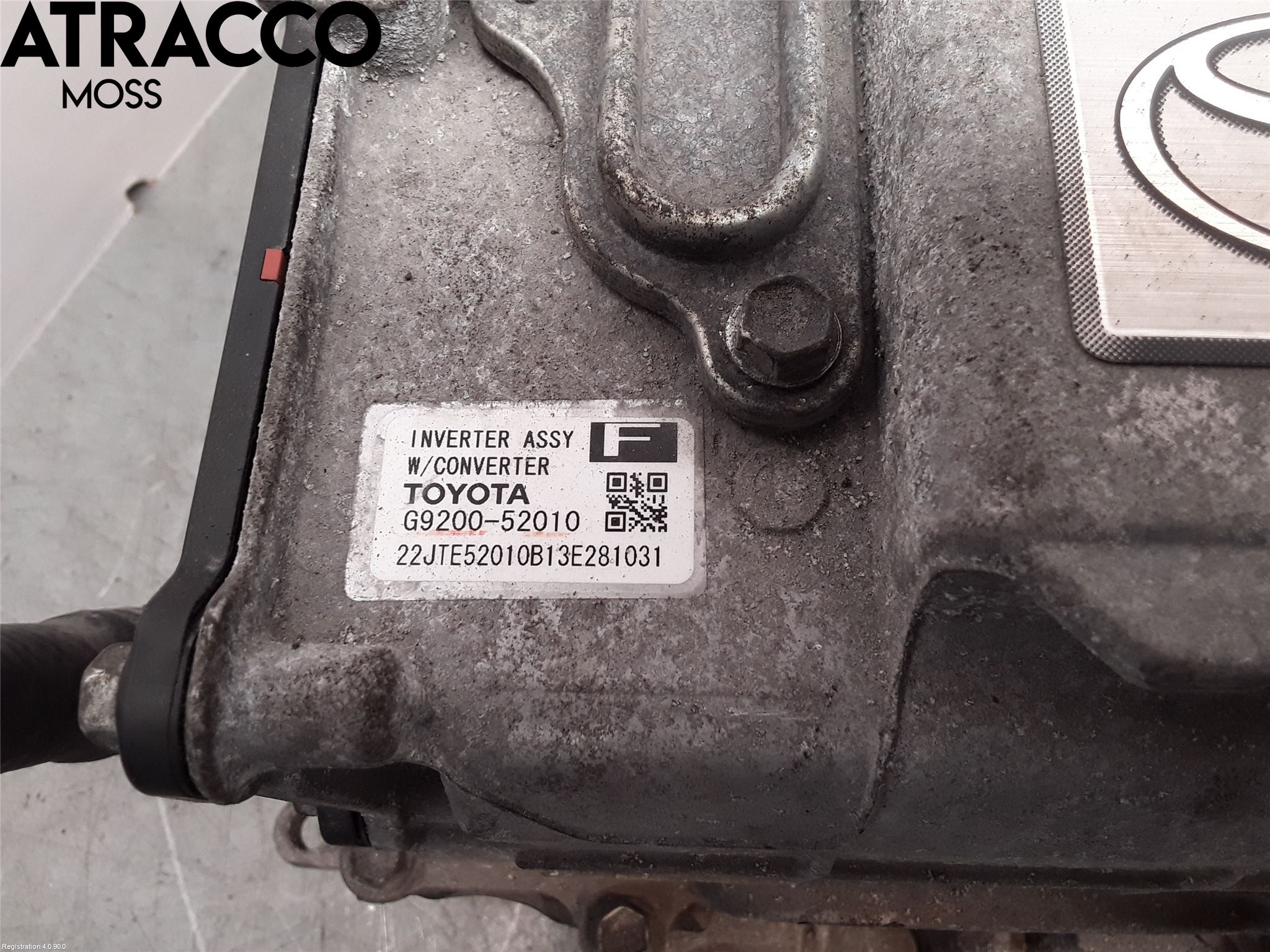 Toyota YARIS XP130 12-14 Inverter Hybrid