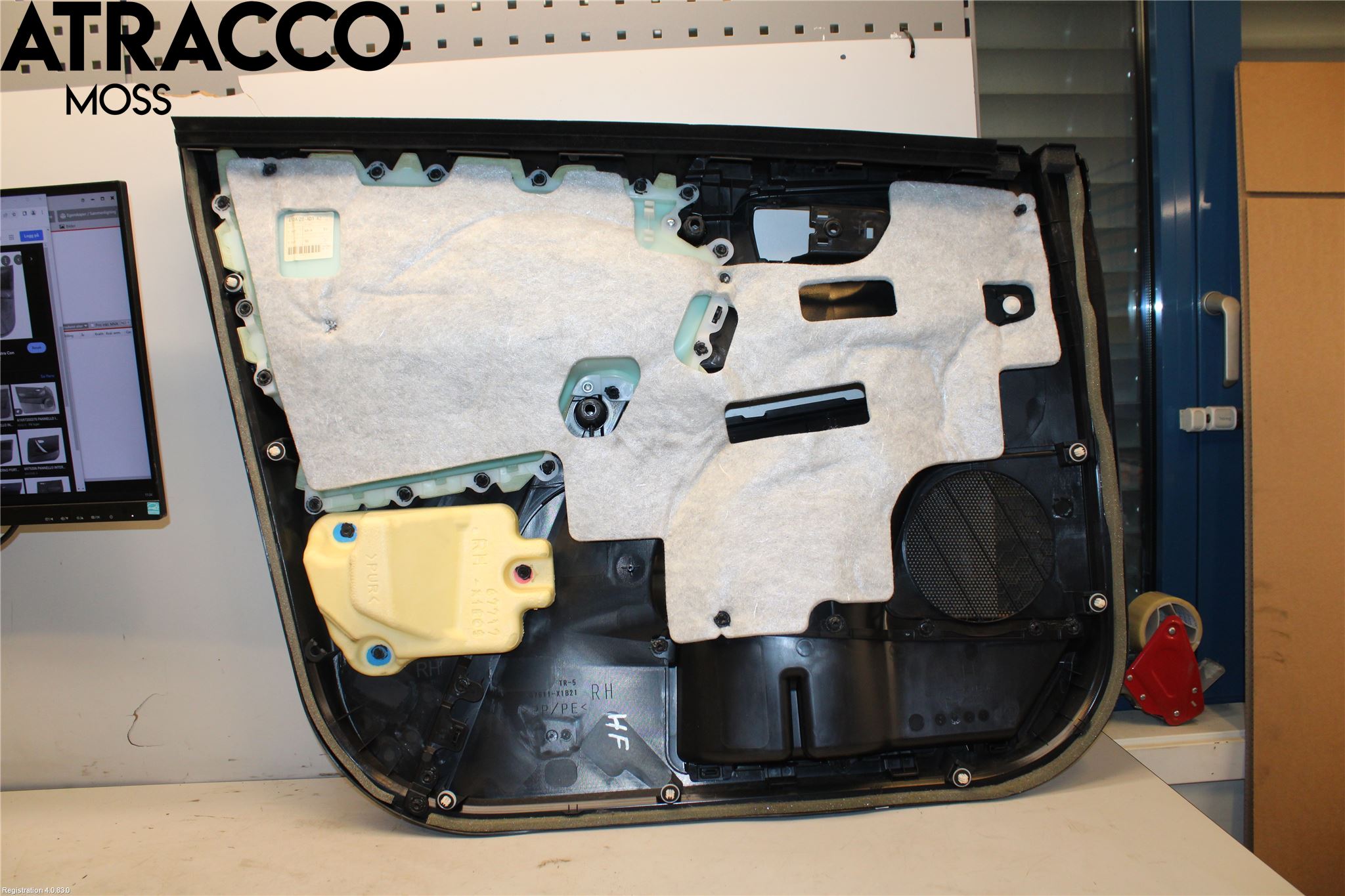 Toyota RAV4 13-18 Dørtrekk Innlegg Høyre