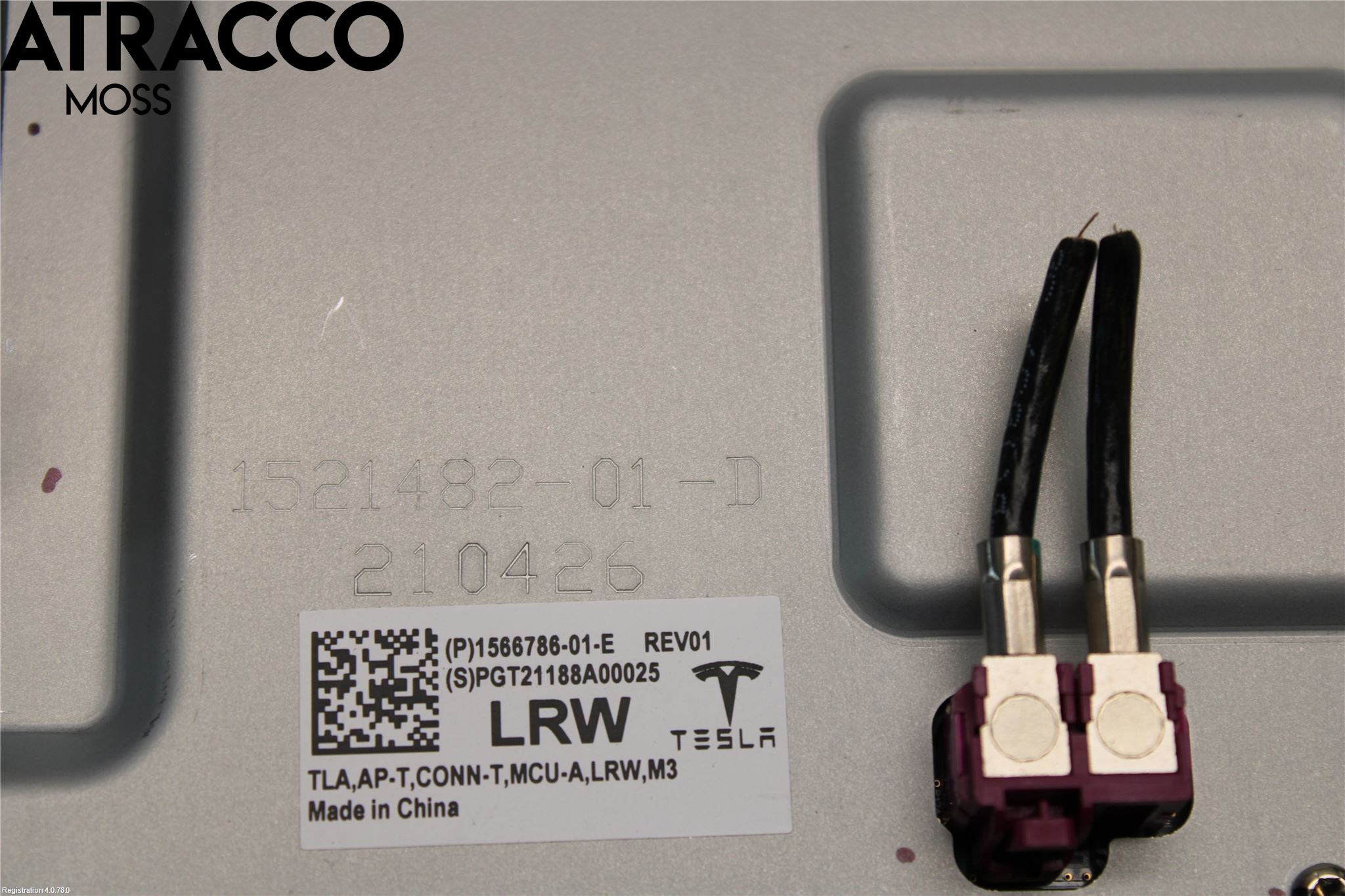 Tesla MODEL 3 17- Styrenhet Multimedia