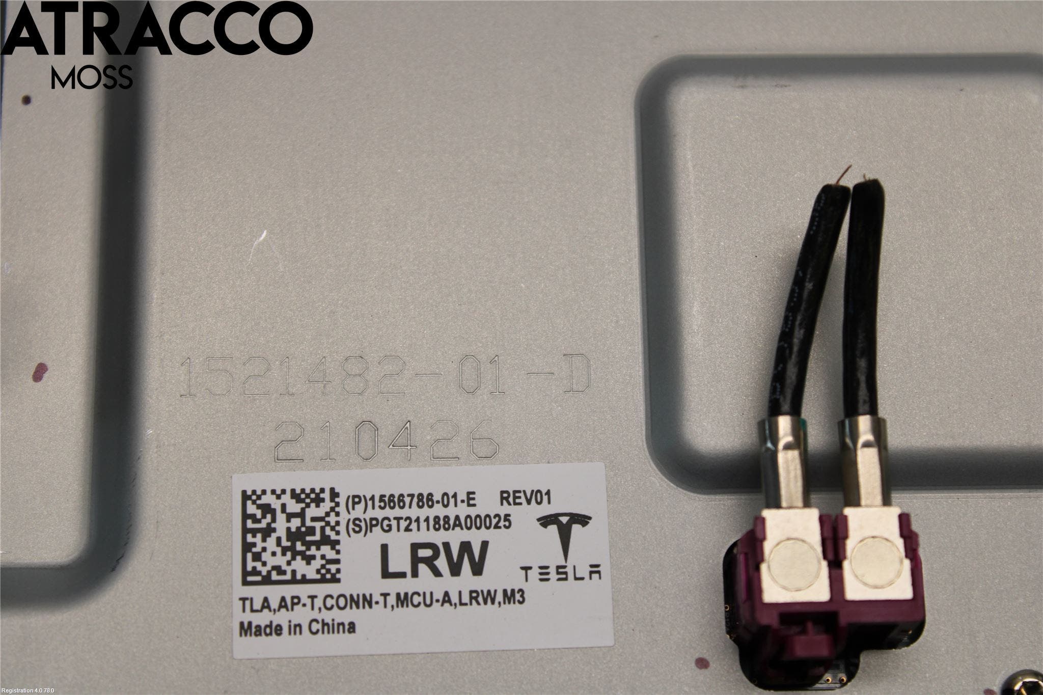 Tesla MODEL 3 17- Styrenhet Multimedia