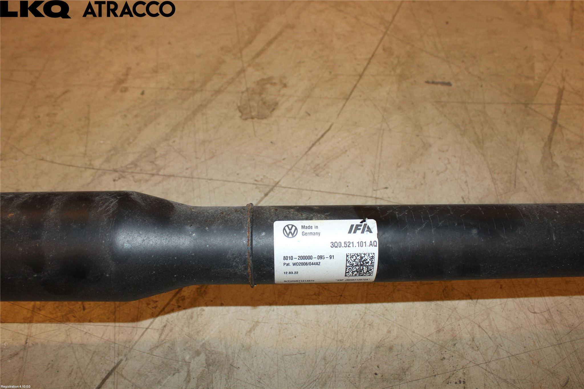 Skoda SUPERB 16-24 Mellomaksel Kompl