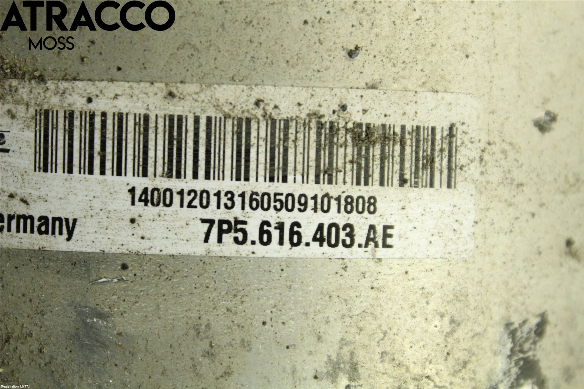 Porsche CAYENNE 03- Fjærbein Foran Venstre