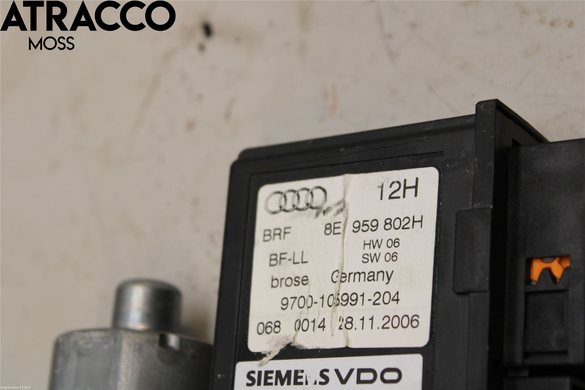 Audi A4/S4 05-07 Vindusheismotor