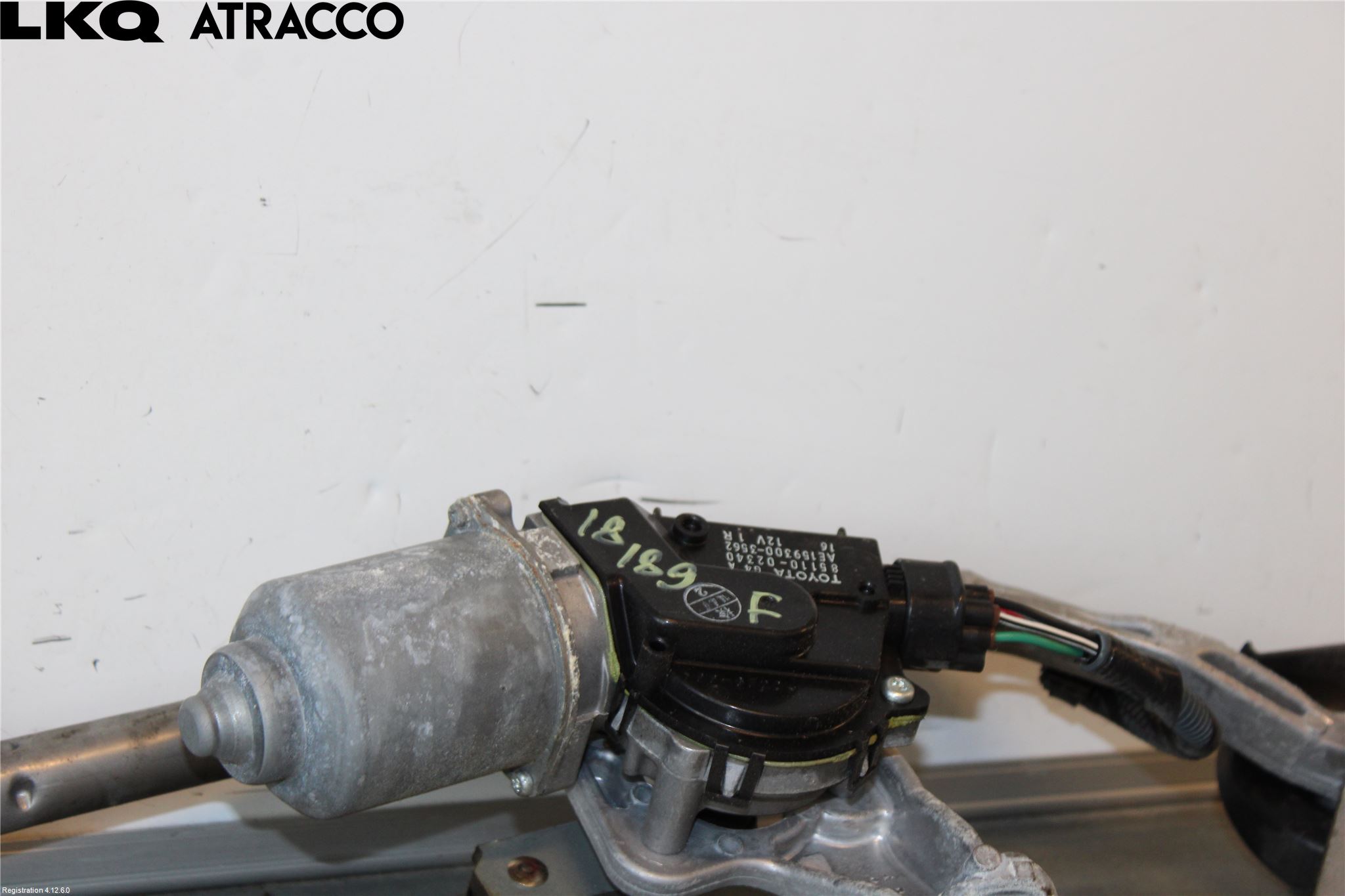 Toyota AURIS 13-19 Viskermotor Frontrute