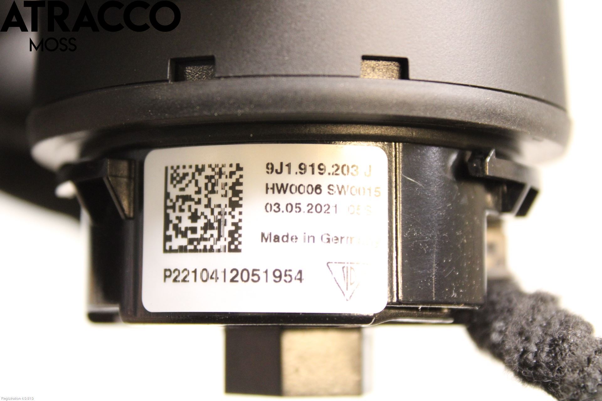 Porsche TAYCAN 20- Instr Klokke