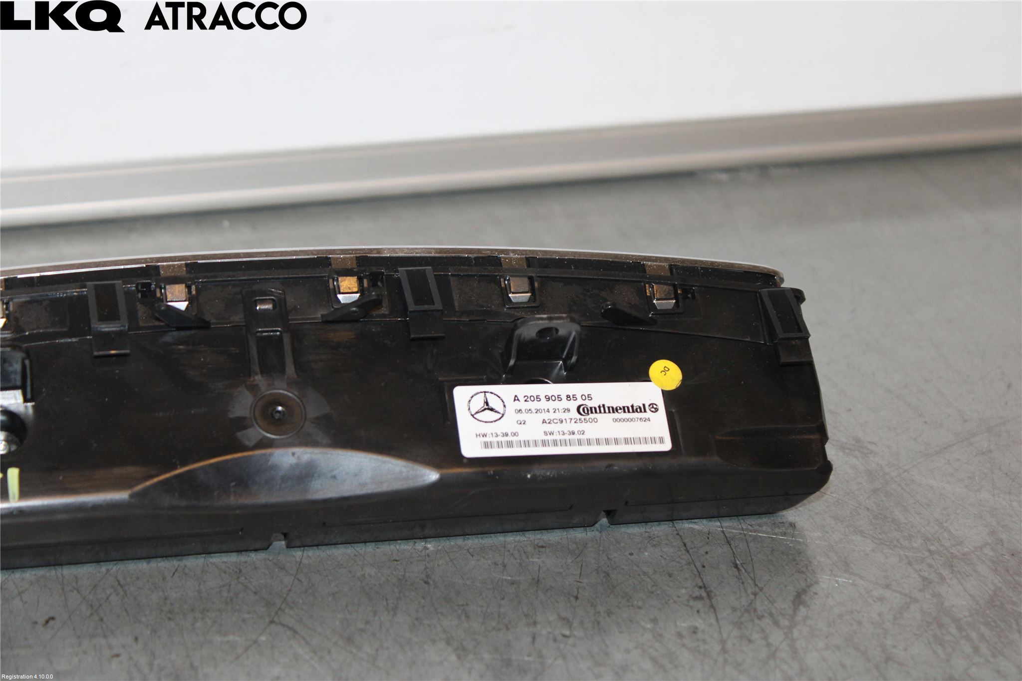 Mercedes-Benz MB C-KLASS (W205) 14-21 Varme Ac Betjening-Display