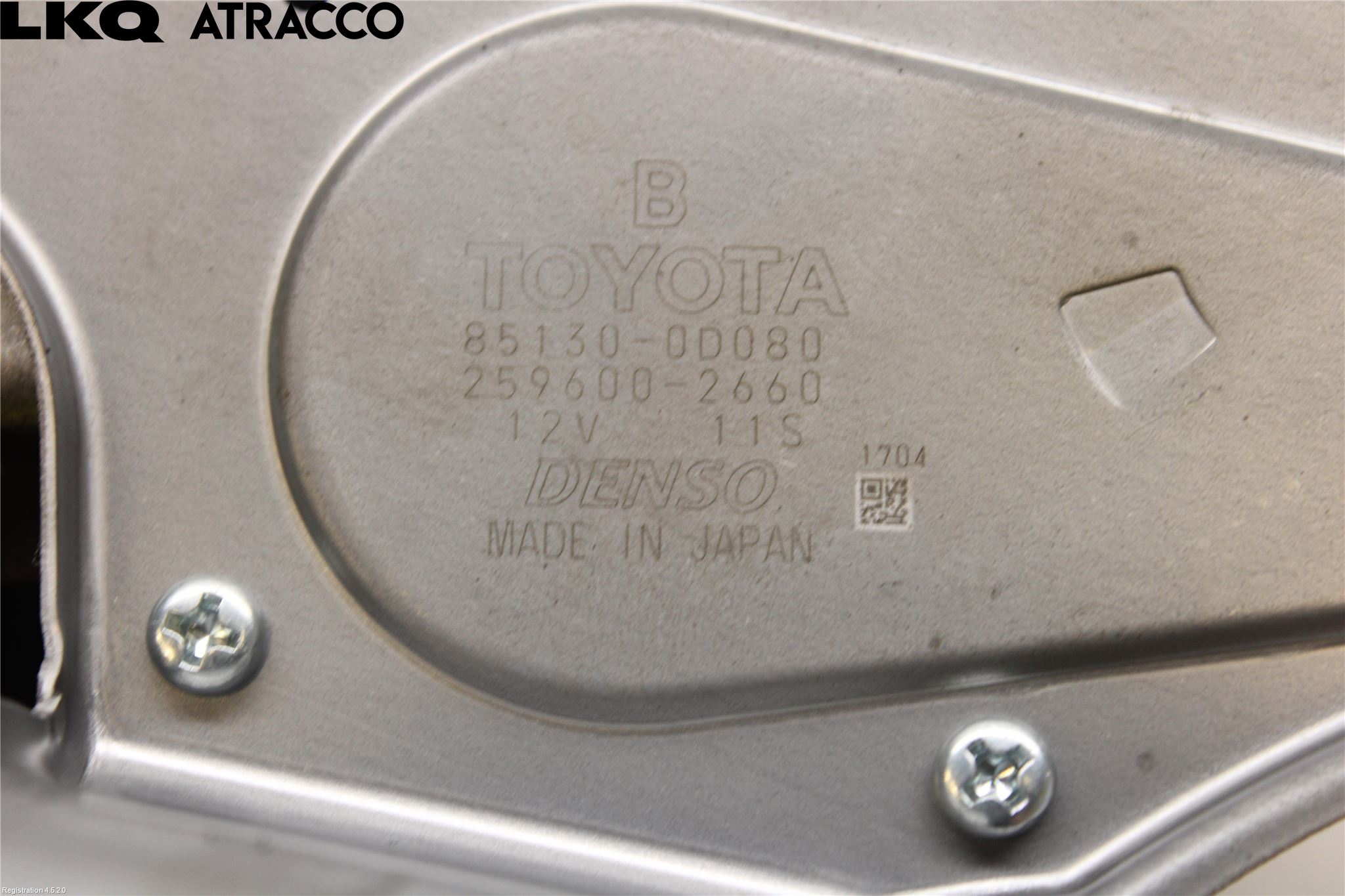 Toyota YARIS XP130 15-20 Viskermotor Bakluke