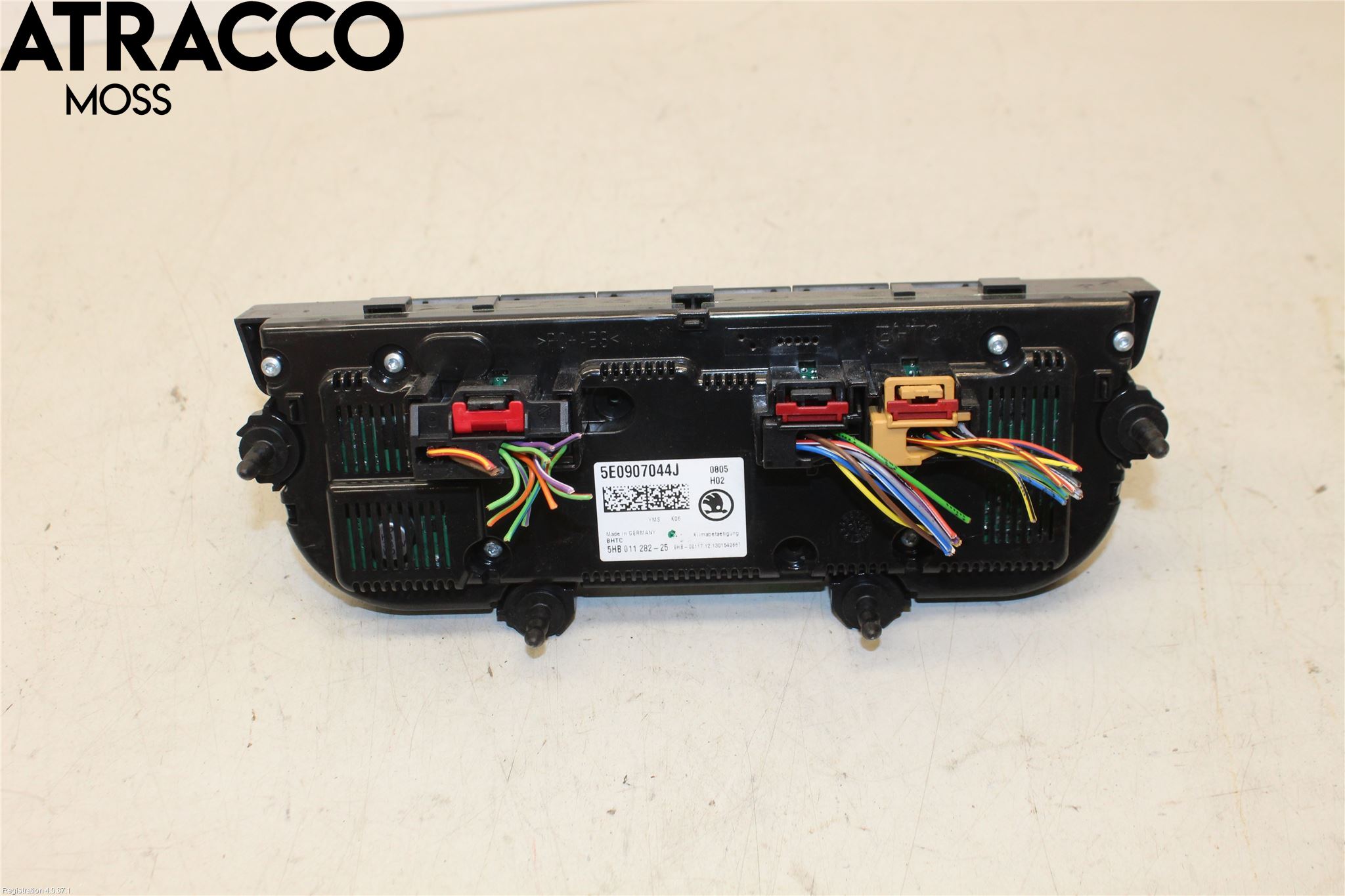 Skoda OCTAVIA (5E) 13-20 Varme Ac Betjening-Display