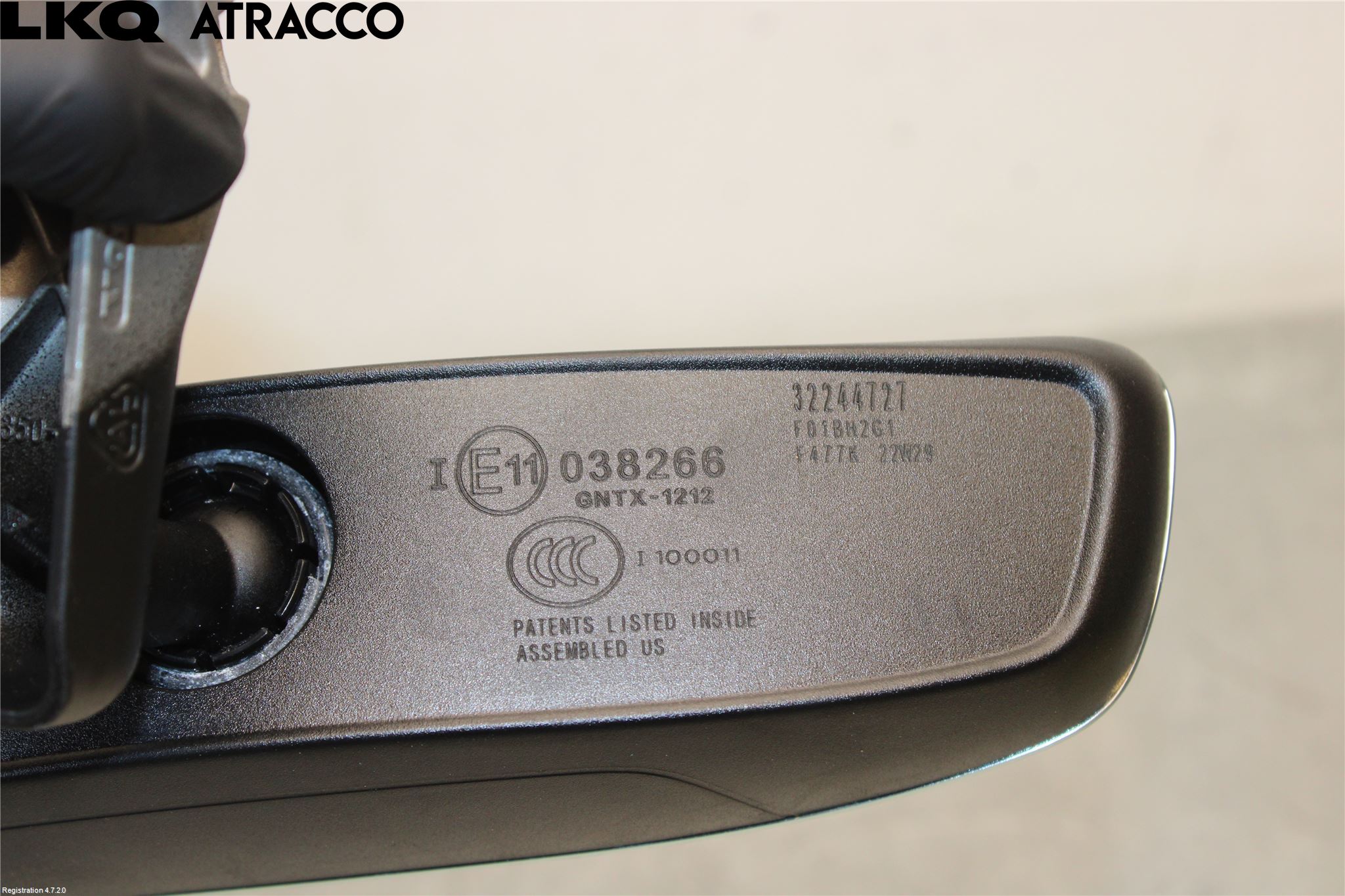 Polestar 2 20- Speil Innvendig El