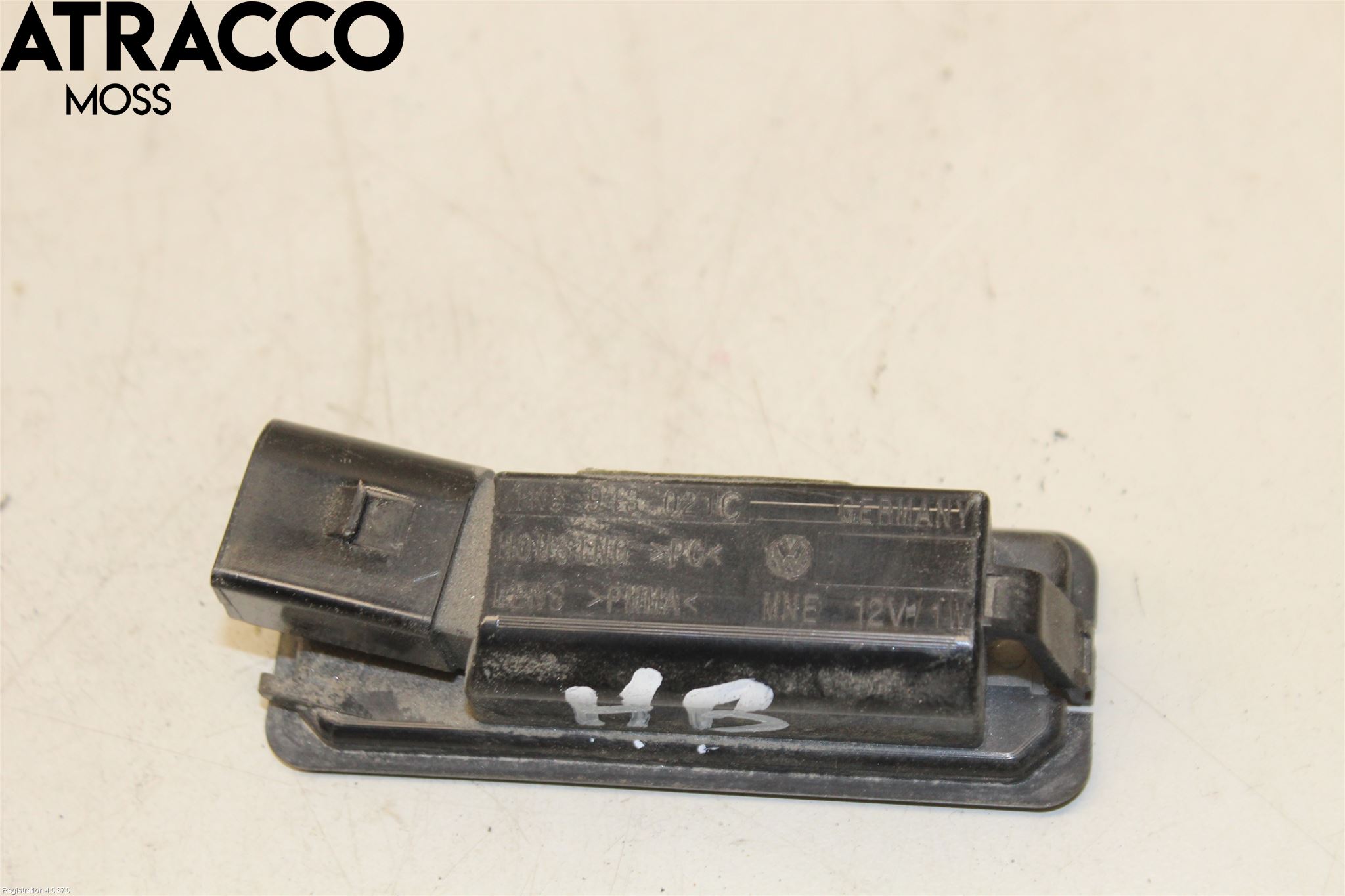 Volkswagen VW GOLF / E-GOLF VII 13-20 Skilt Belysning