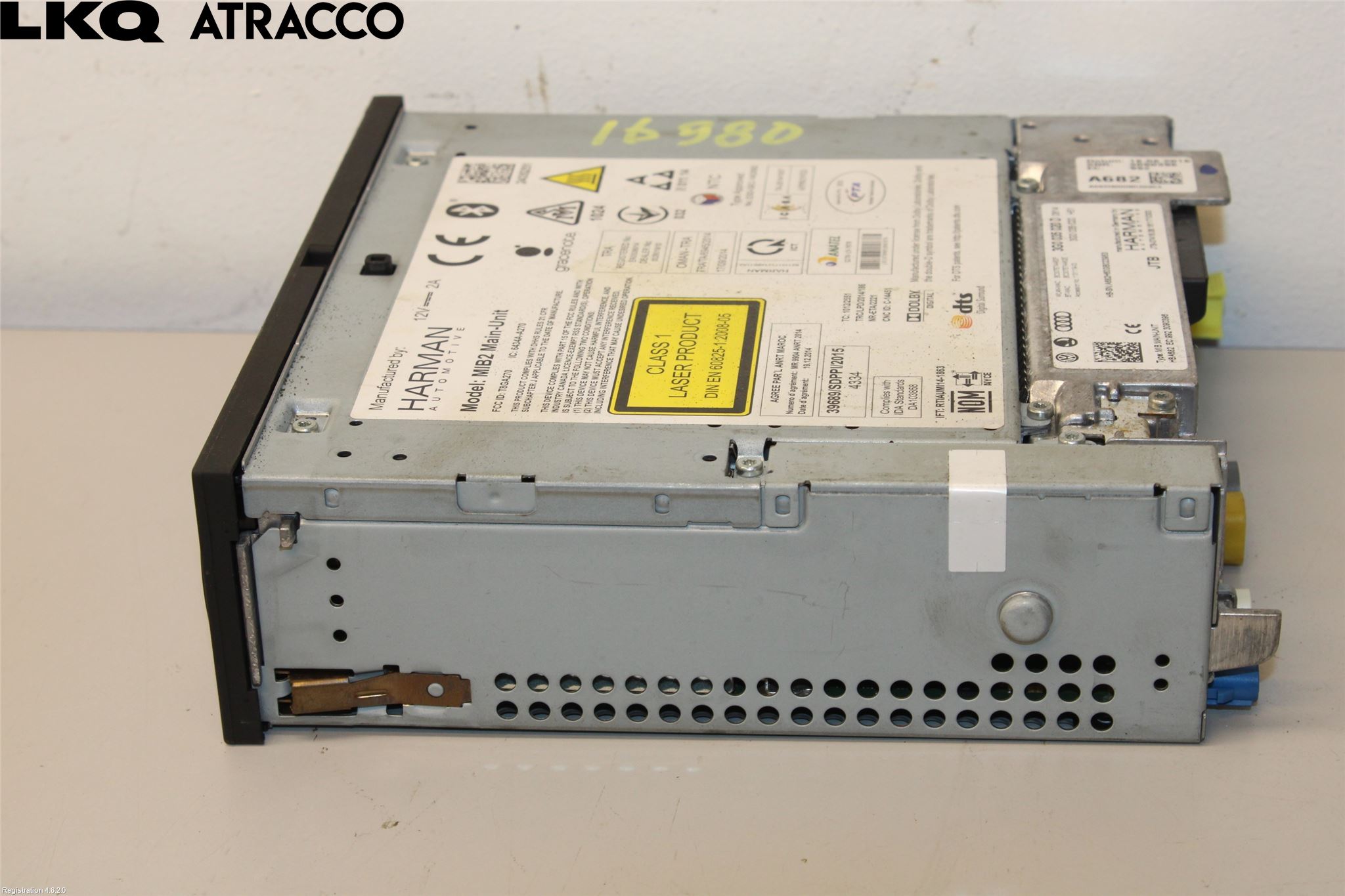 Volkswagen VW GOLF / E-GOLF VII 13-20 Stereo Radio Med Cd