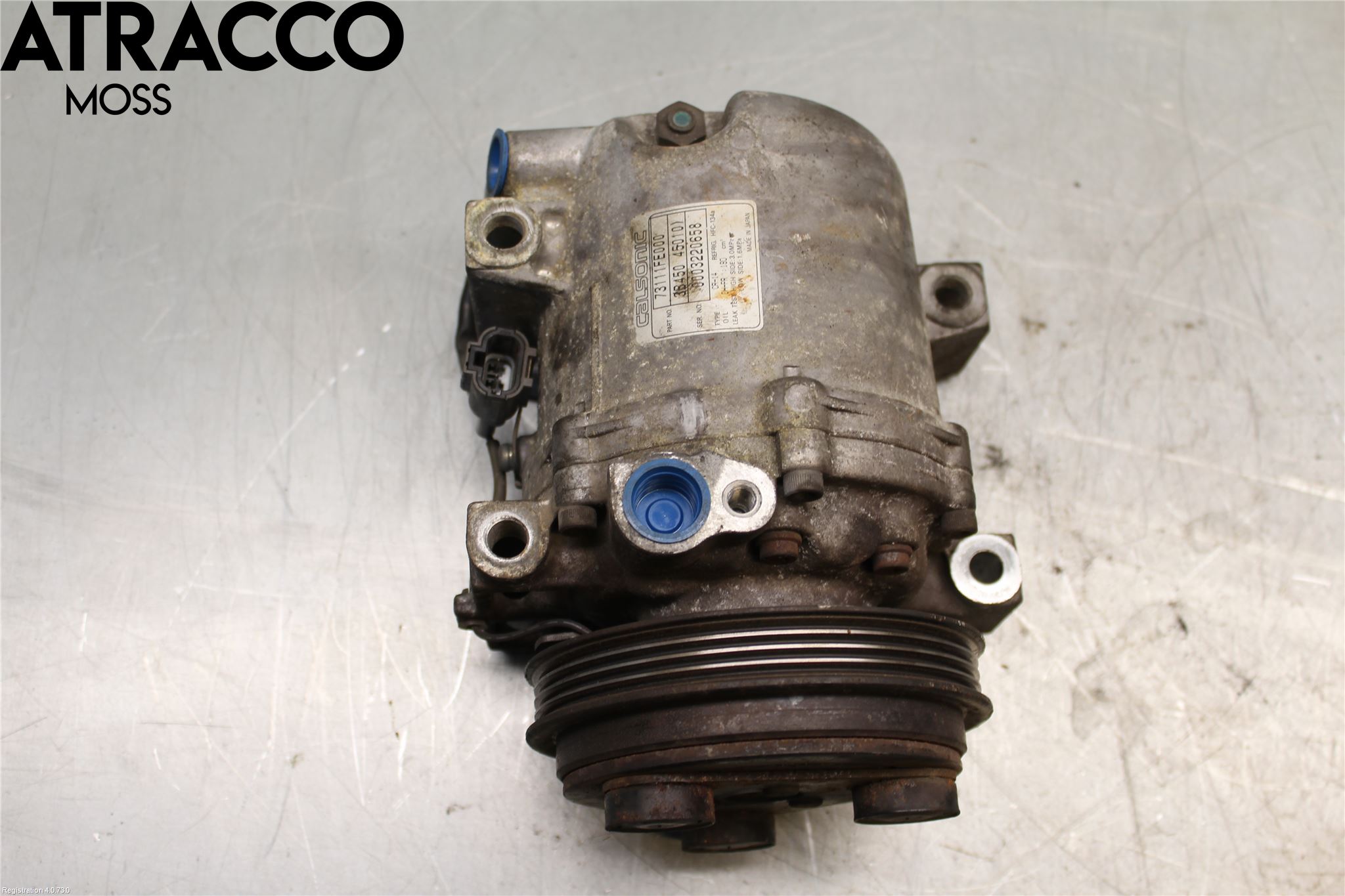 Subaru IMPREZA II  01-02 Varme Ac Kompressor