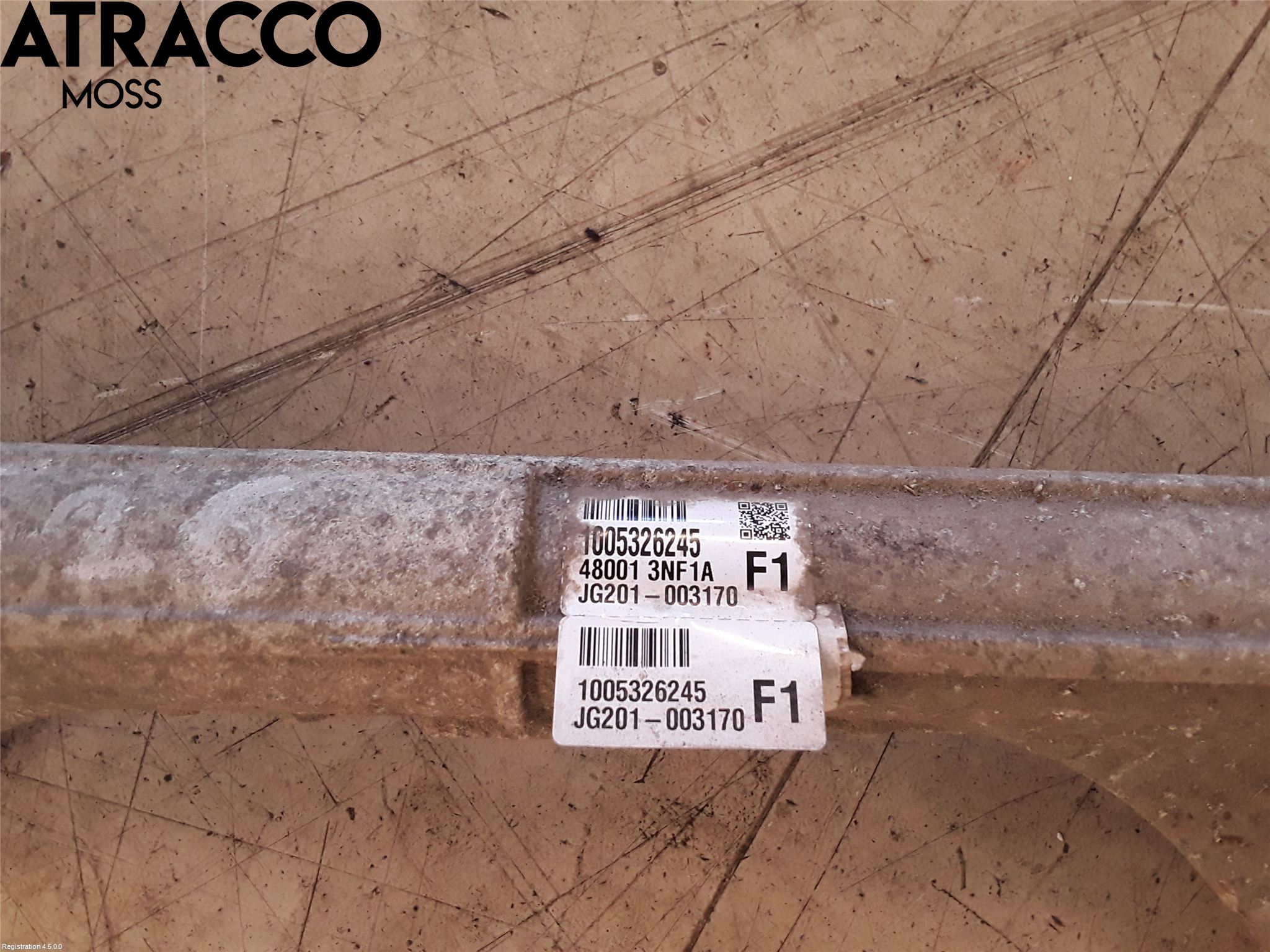 Nissan LEAF 11-17 Servo Snekke - Tannstang