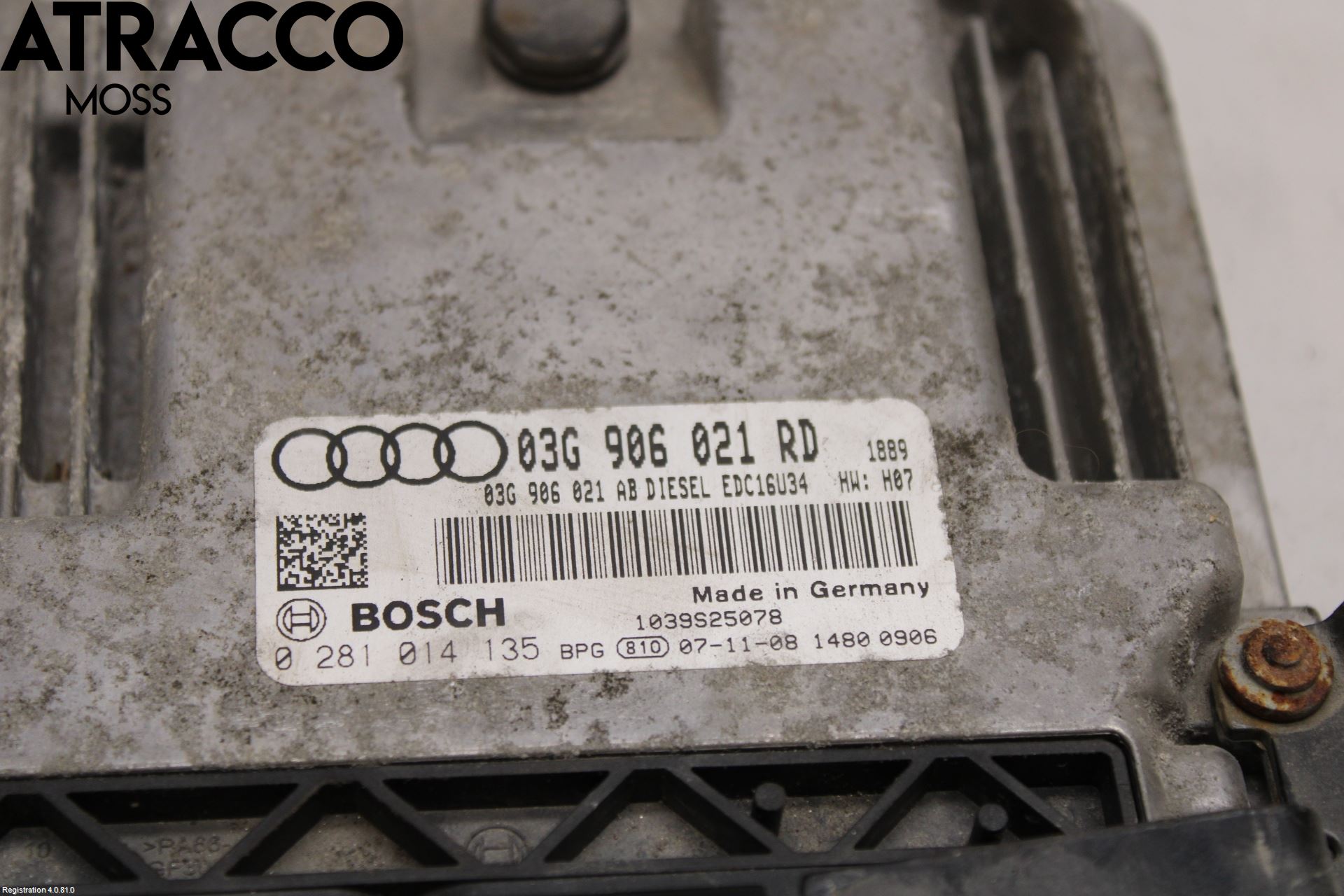 Audi A3/S3 05-13 Styreenhet Innsprøytning