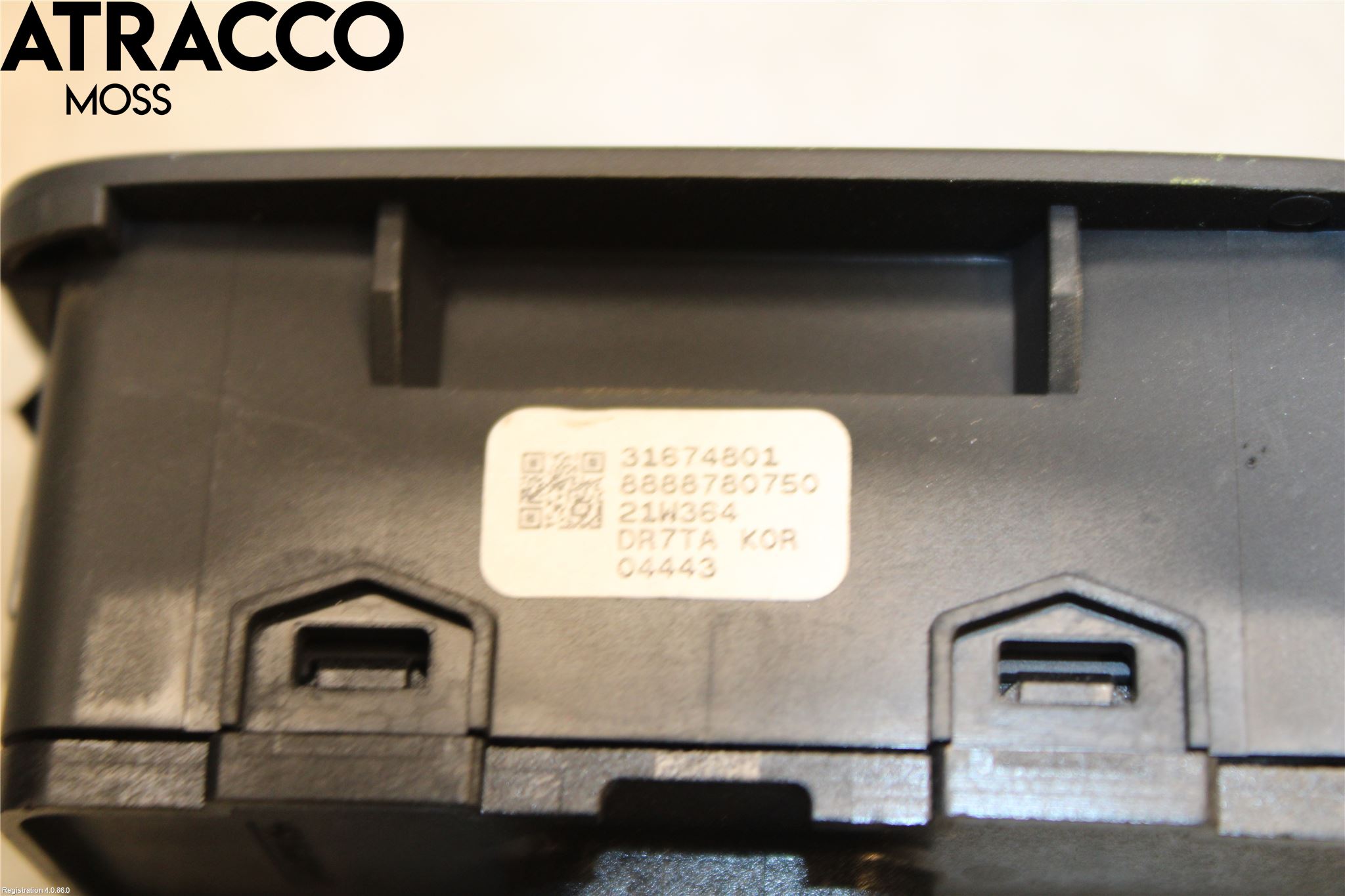 Volvo XC40/RECHARGE 18- Bryter Bakluke