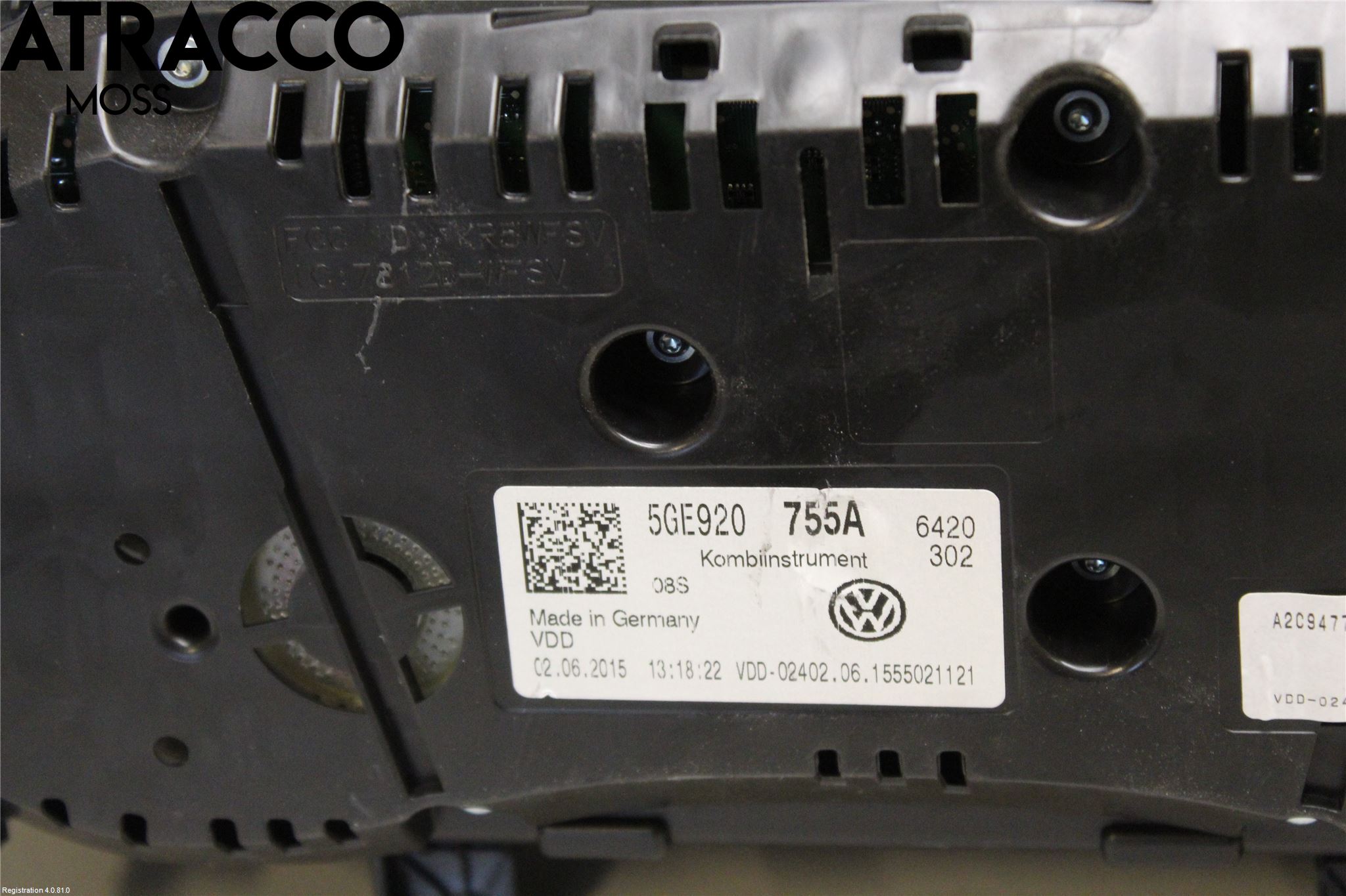 Volkswagen VW GOLF / E-GOLF VII 13-20 Instr Kombinert