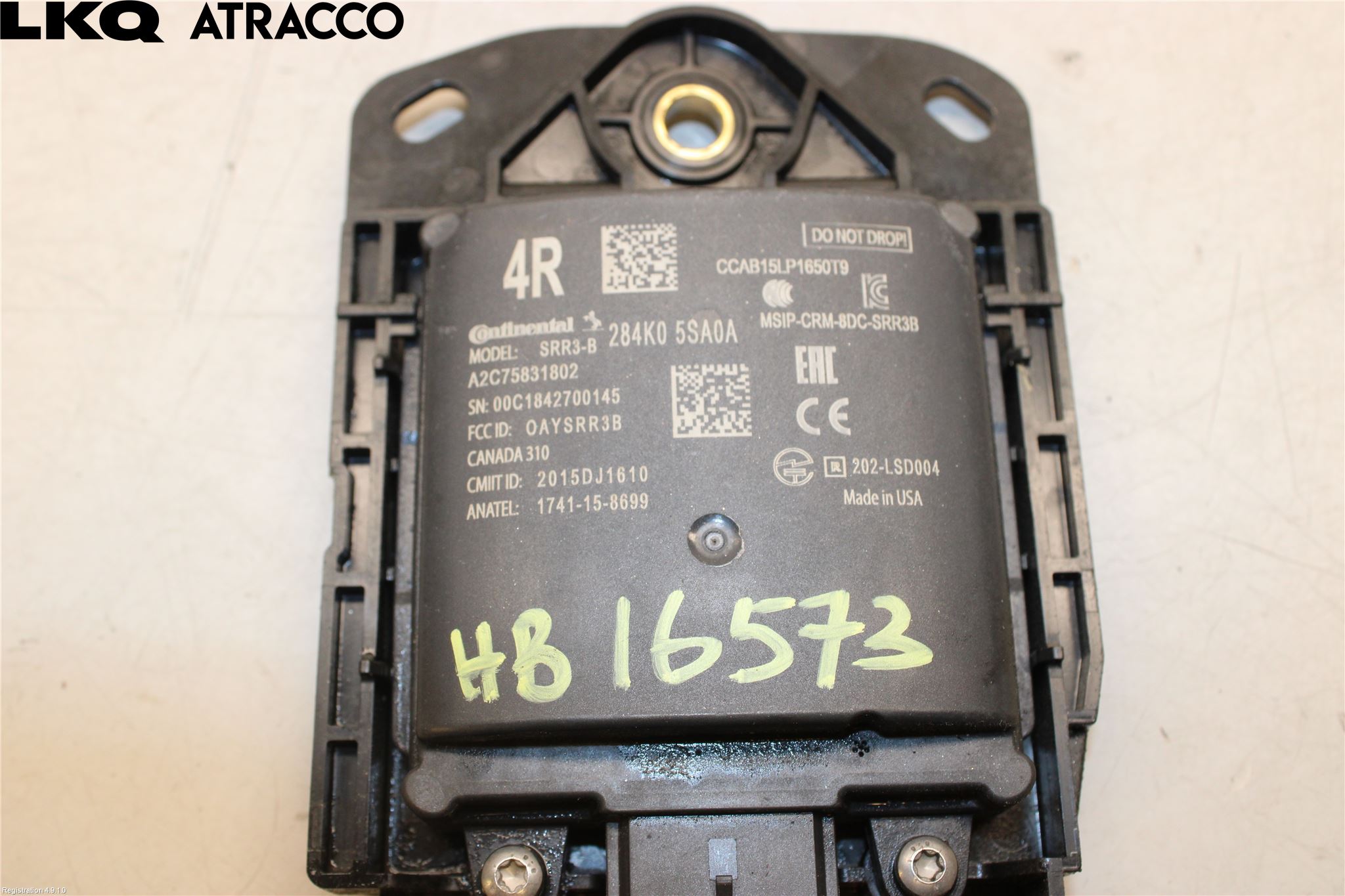 Nissan LEAF 18- Sensor Kollisjonsbeskyttelse