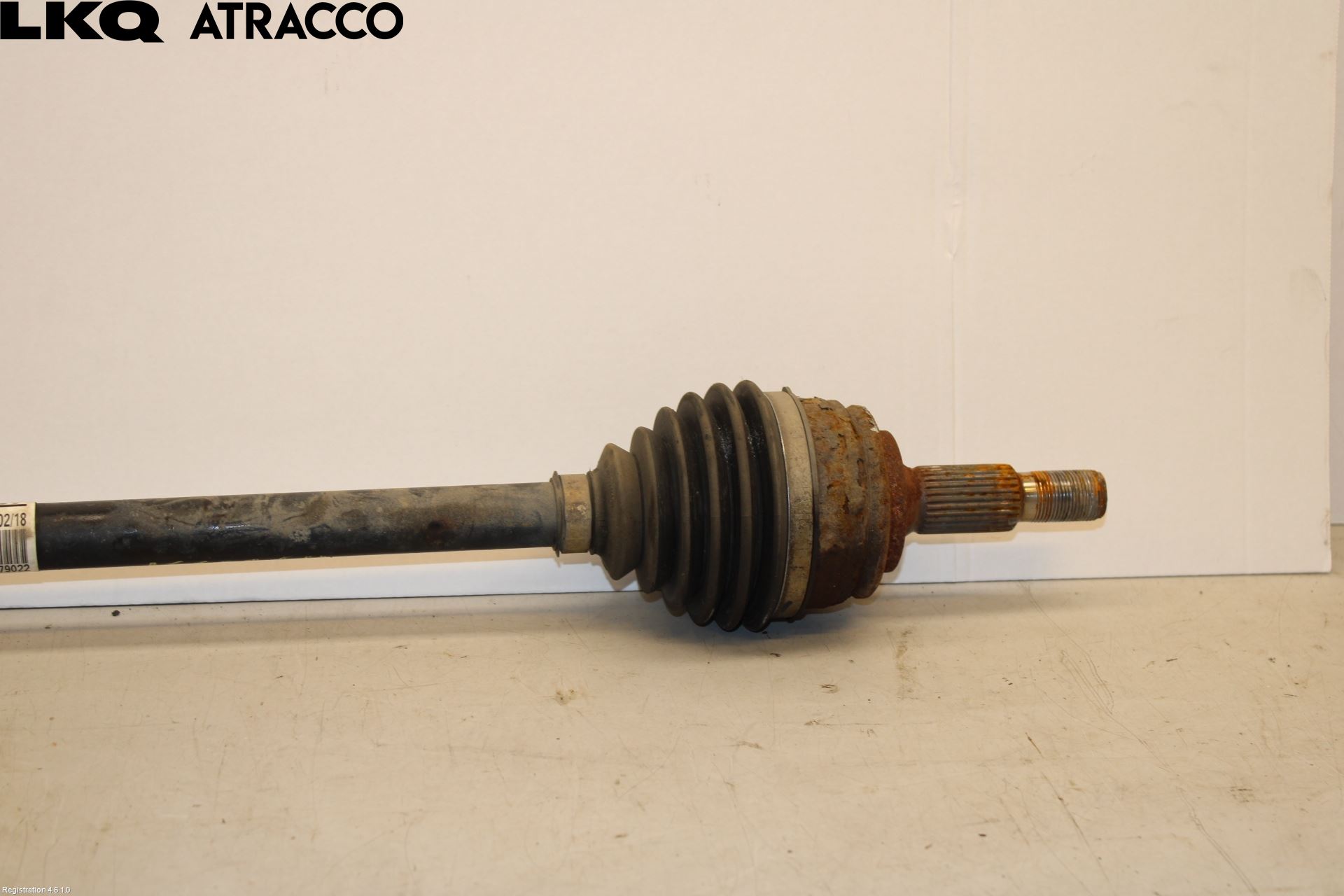 Opel GRANDLAND X 18- Drivaksel Foran Kompl Høyre