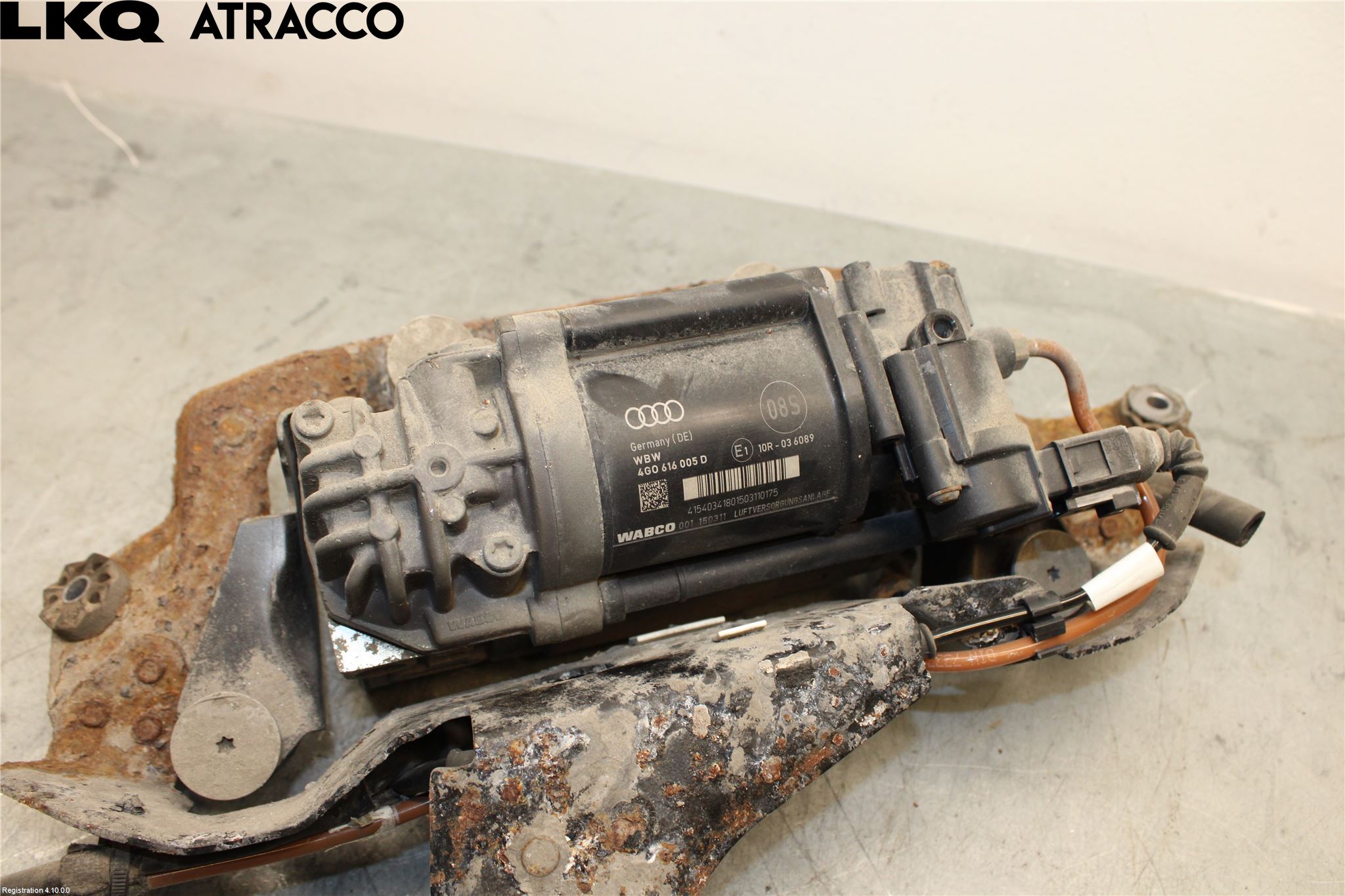 Audi A6 ALLROAD 12-18 Fjæring Kompressor Støtd-Fjæri