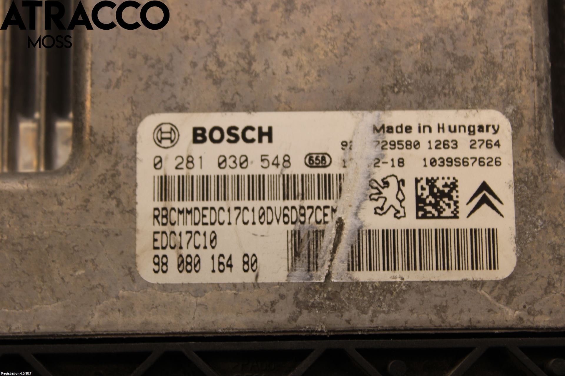 Citroen C3 PICASSO Styreenhet Innsprøytning