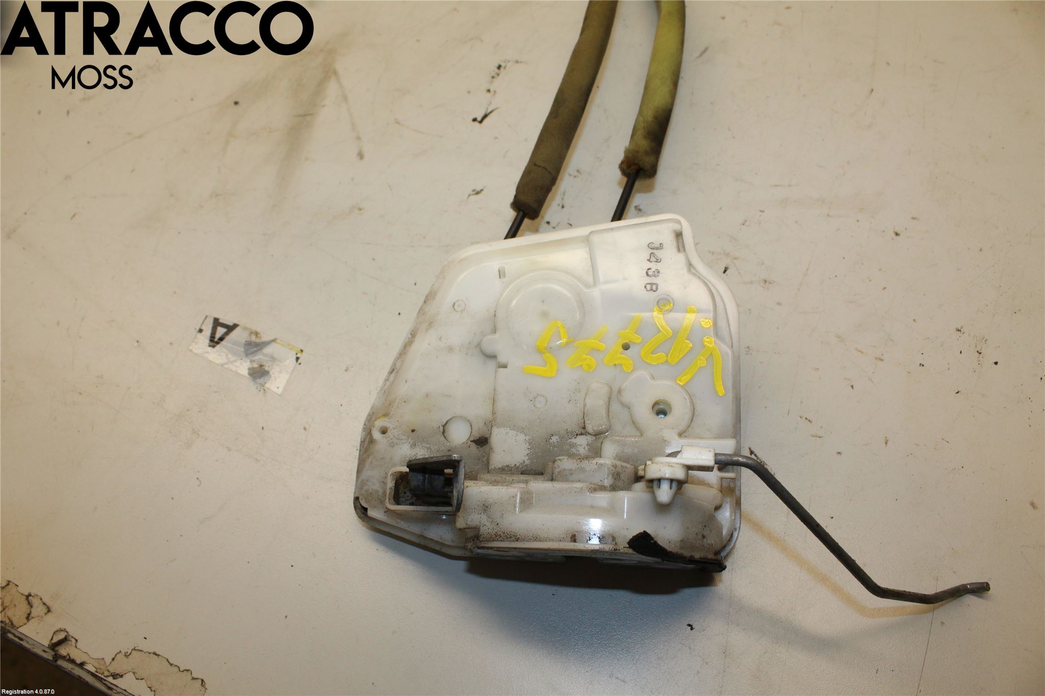 Mazda 3 II 09-13 Dørlås - Låsekasse