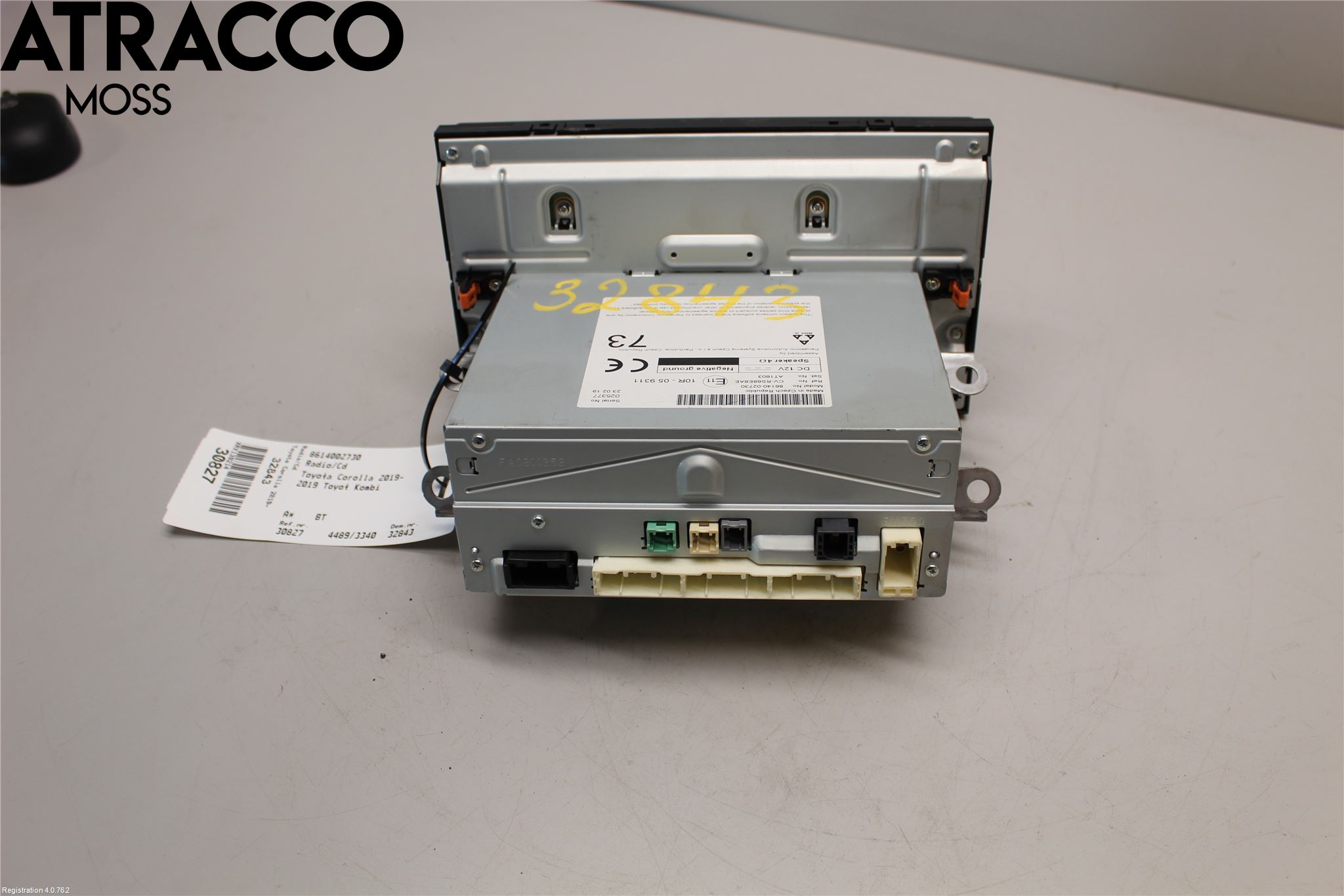 Toyota COROLLA 19- Stereo Radio Med Cd