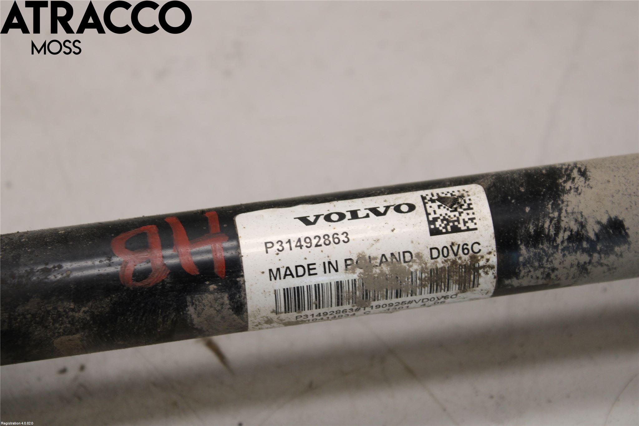 Volvo V60 19- Drivaksel Bak Kompl Høyre