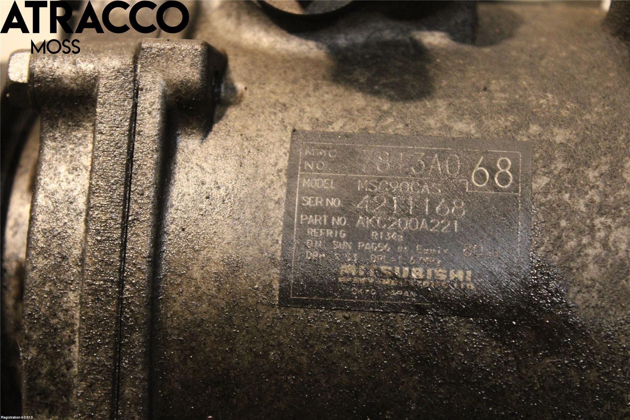 Mitsubishi OUTLANDER 07-12 Varme Ac Kompressor