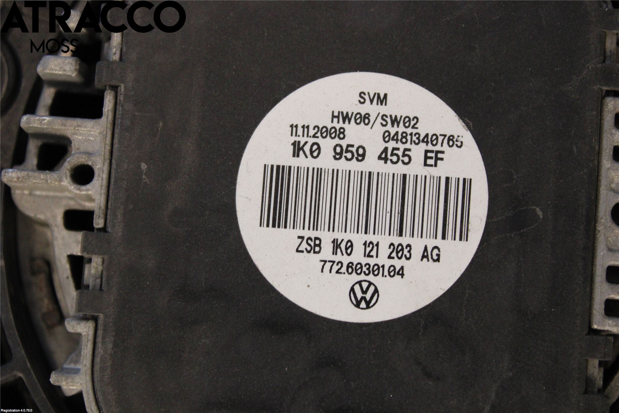 Volkswagen VW GOLF PLUS/CROSS GOLF 04-14 Kjølevifte Elektrisk