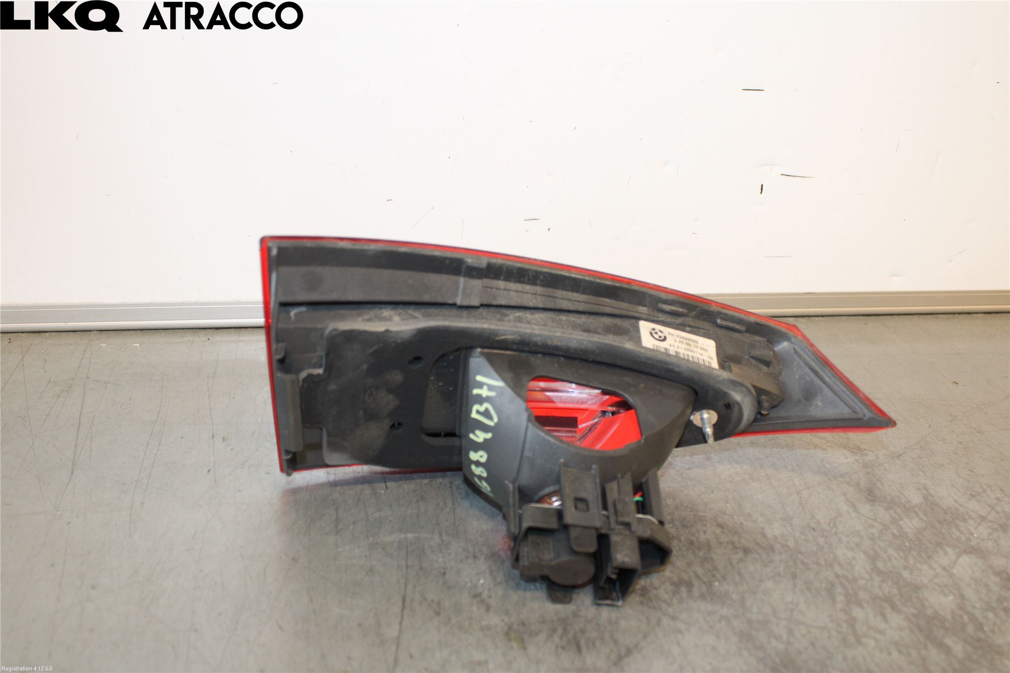 BMW X1 E84 10-15 Baklykt Høyre  På Luke(Indre)