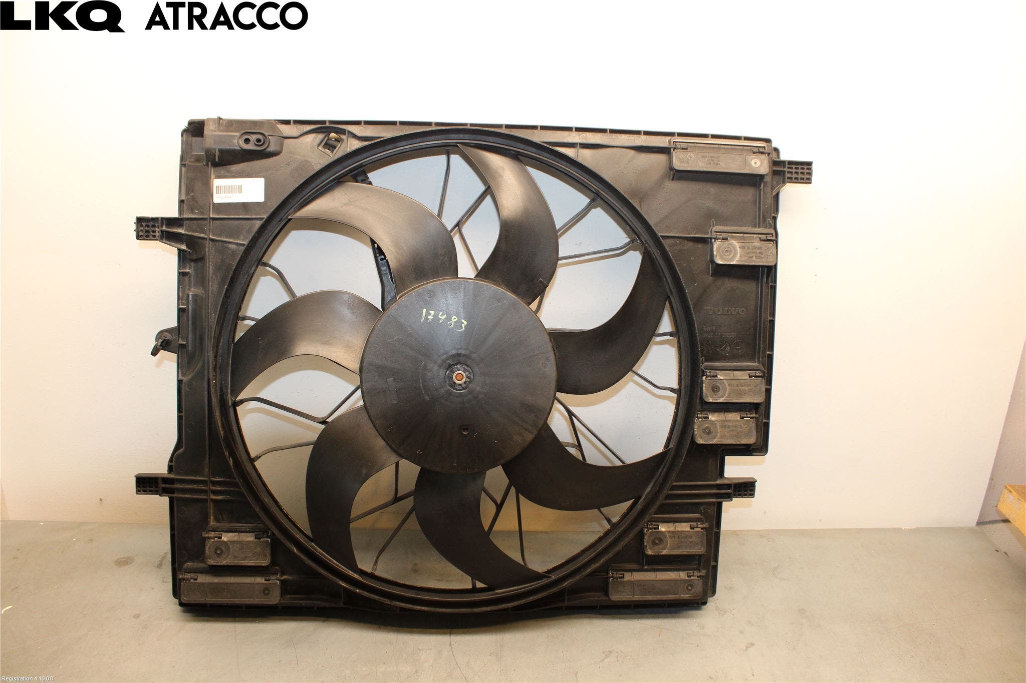 Volvo V90 17->> Kjølevifte Elektrisk