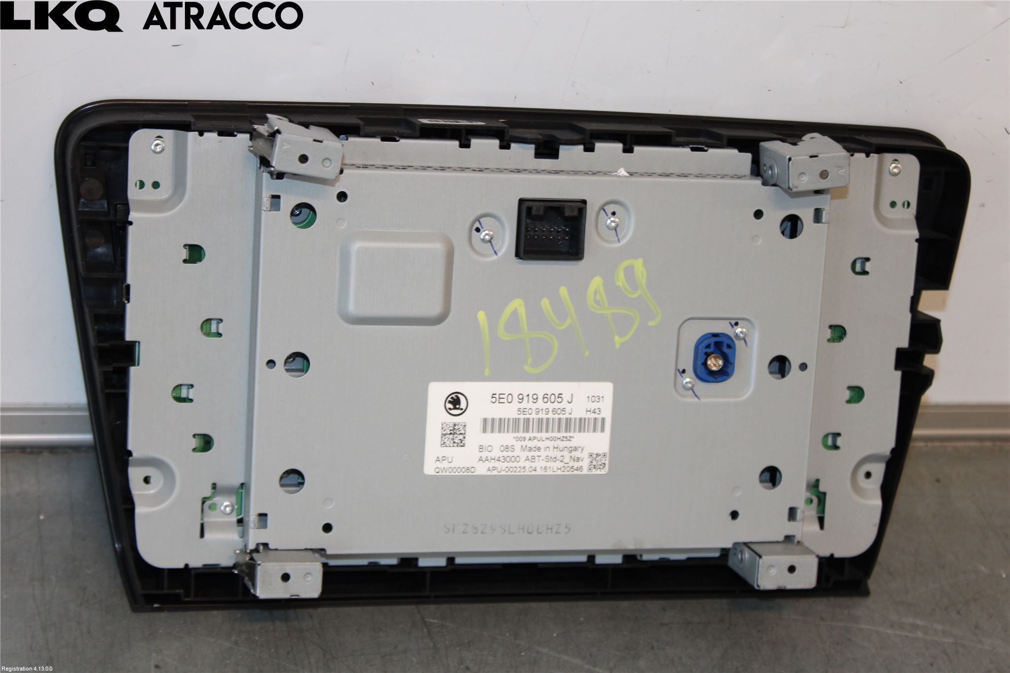 Skoda OCTAVIA (5E) 13-20 Multifunktionsdisplay