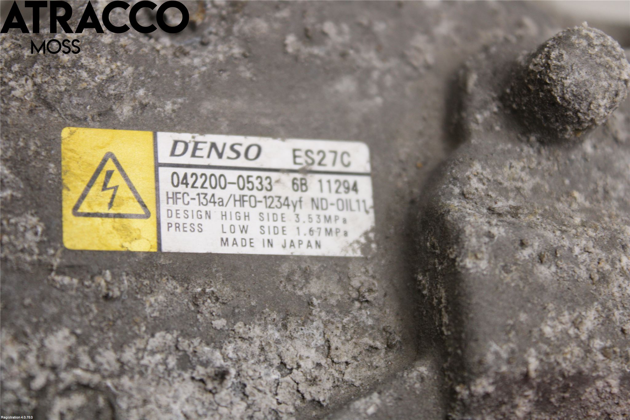 Toyota RAV4 13-18 Varme Ac Kompressor