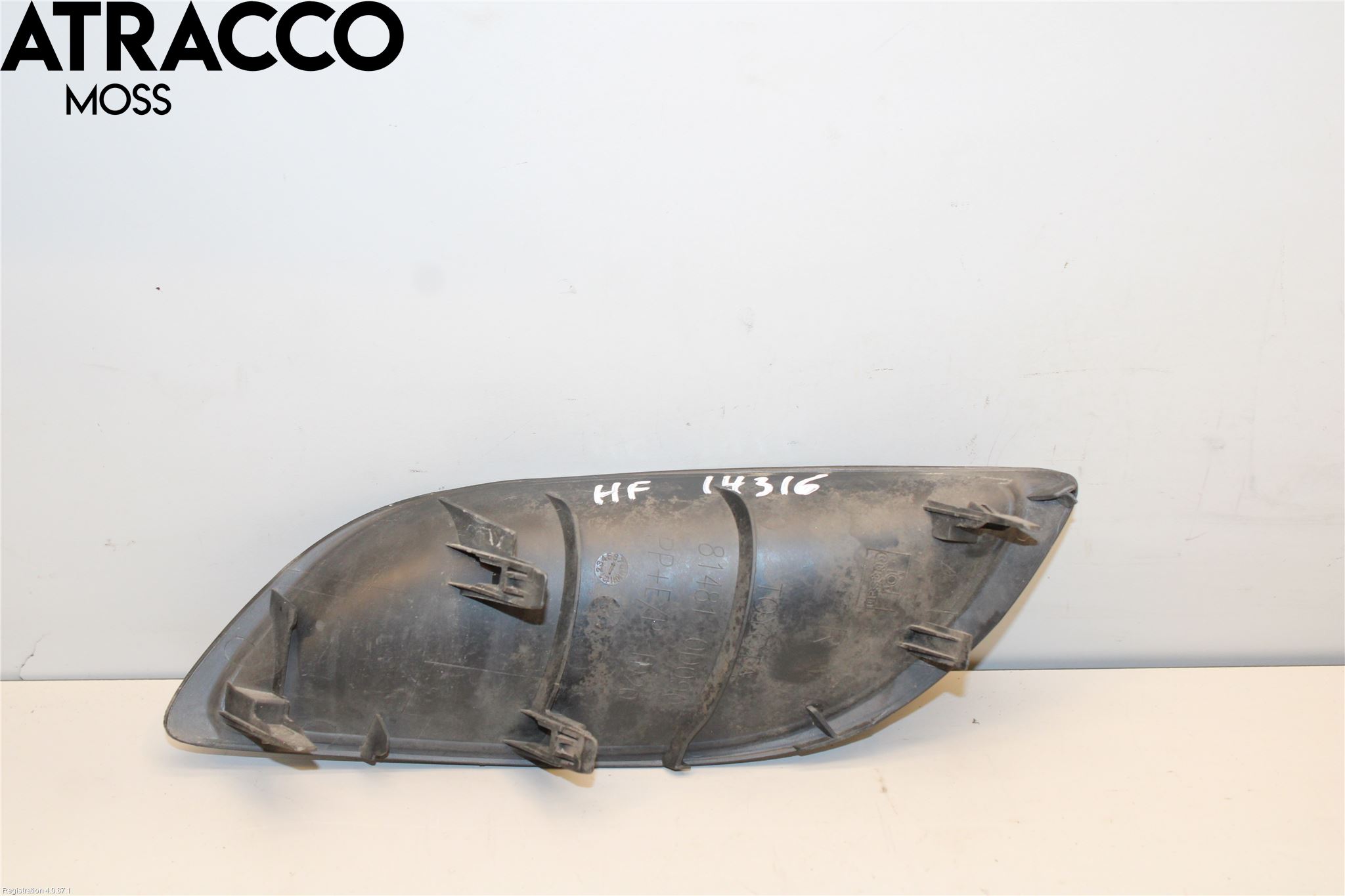 Toyota YARIS XP90 06-11 Frontlykt Kurve-Tåkelys Ramme