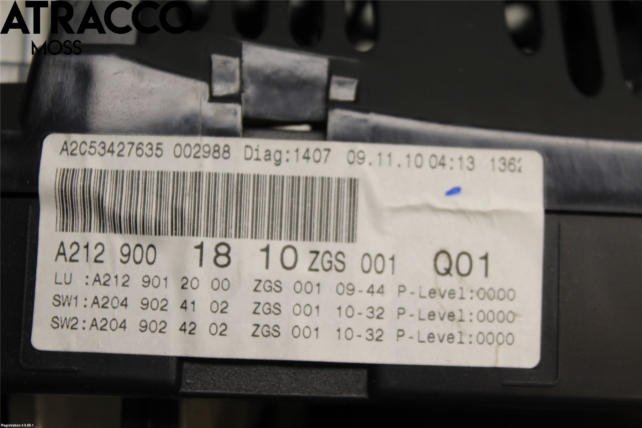 Mercedes-Benz MB E-KLASS (W212) 09-16 Instr Kombinert