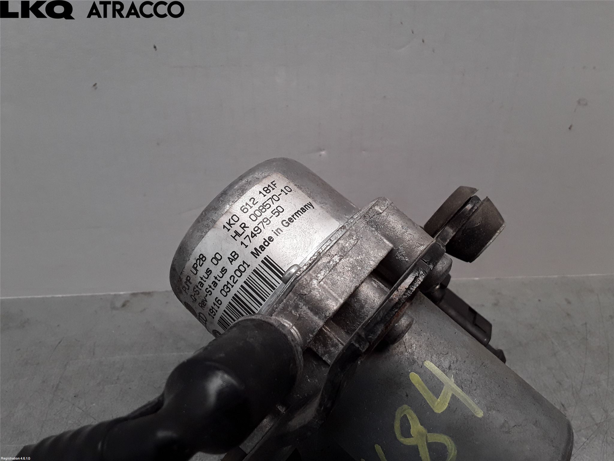 Volkswagen VW UP! / E-UP! Vacuumpumpe