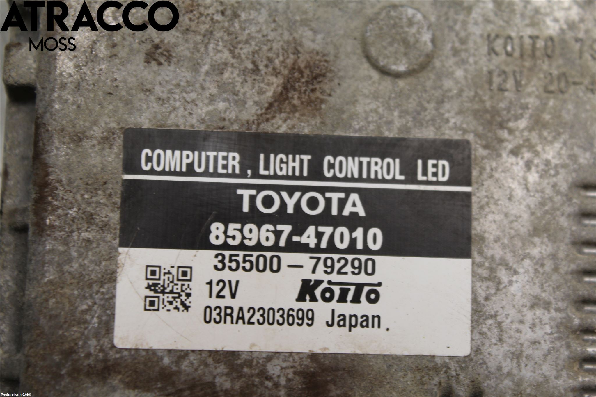 Toyota PRIUS ZVW30 09-20 Styreenhet Xenon