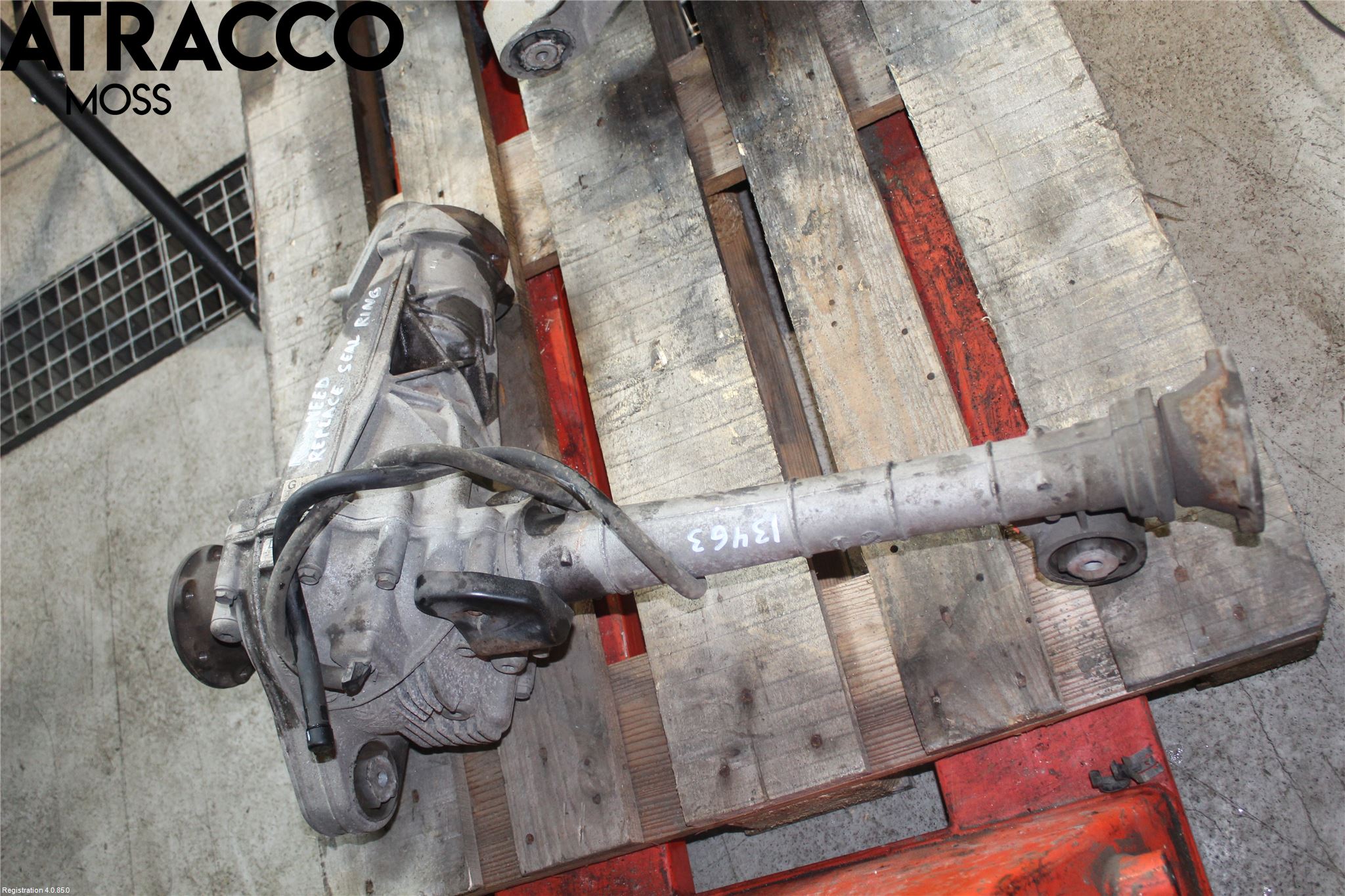 Porsche CAYENNE 03- Kardang Foran