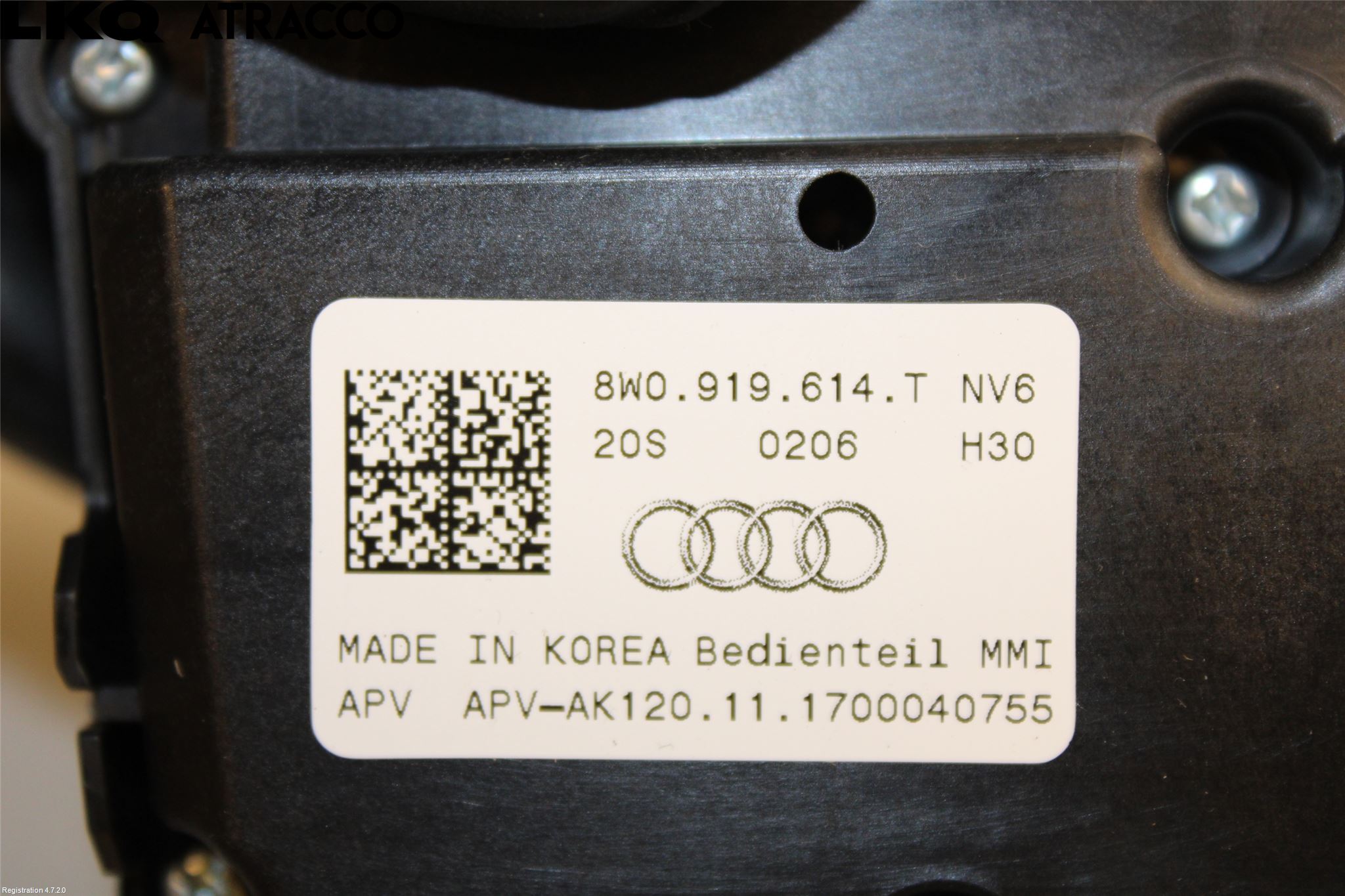 Audi A4/S4 B9 16-19 Bryter Multifunksjon