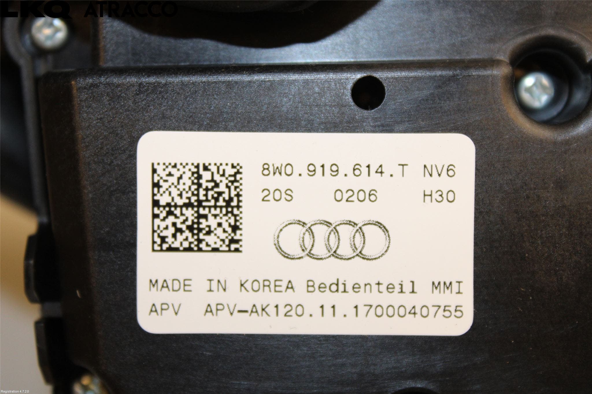 Audi A4/S4 B9 16-19 Bryter Multifunksjon