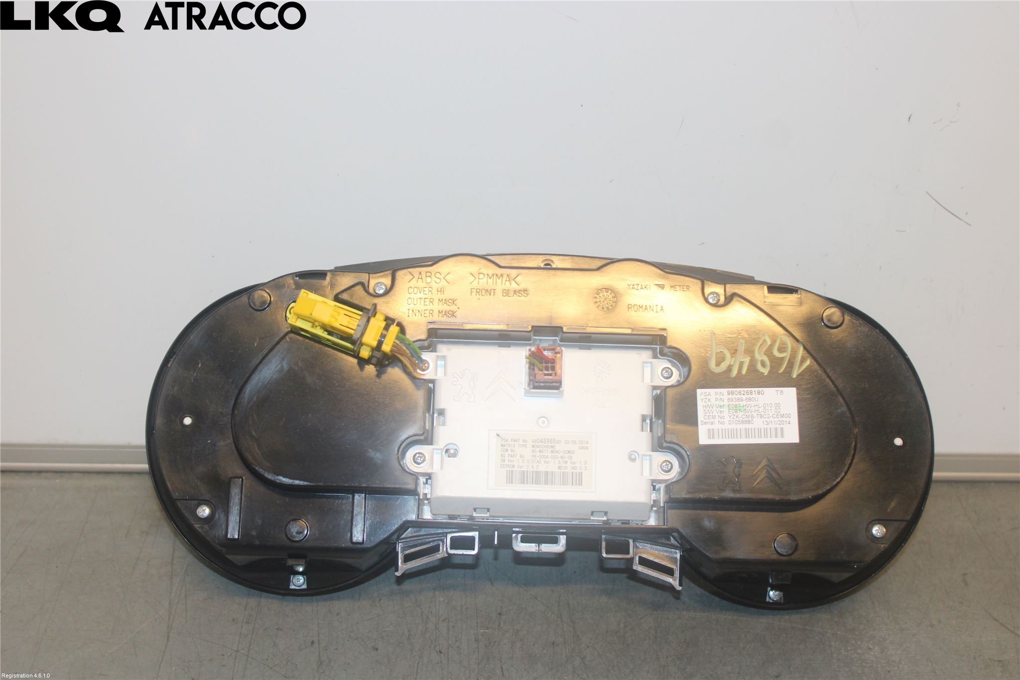 Peugeot 3008 09-16 Instr Kombinert