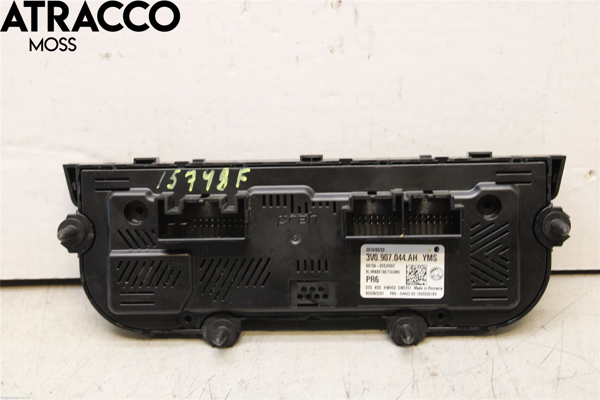 Skoda SUPERB 16-24 Varme Ac Betjening-Display