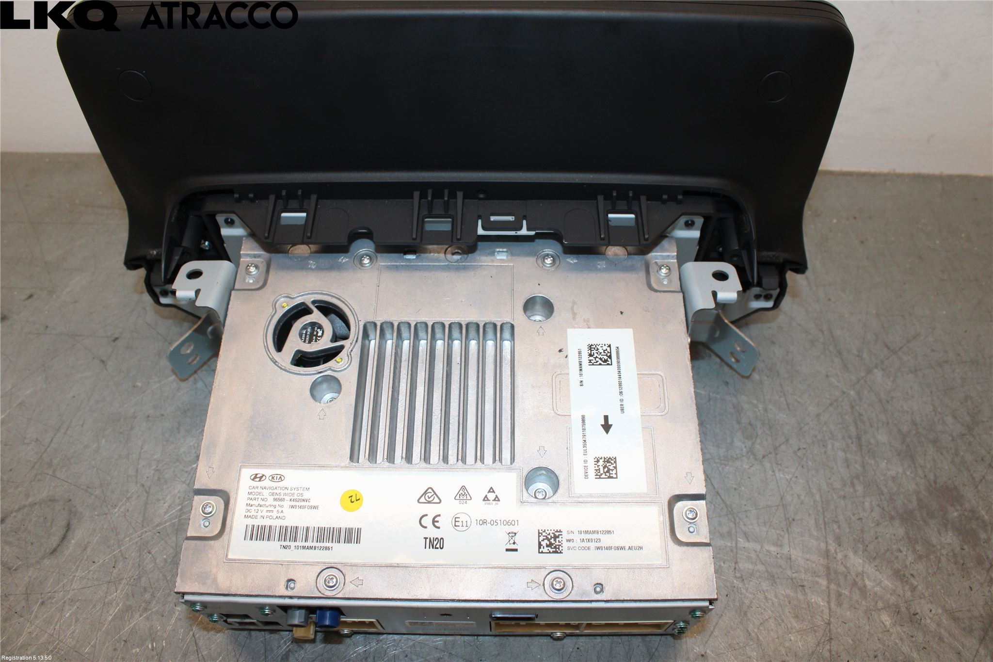 Hyundai KONA/ELECTRIC OS 18-23 Stereo Radio