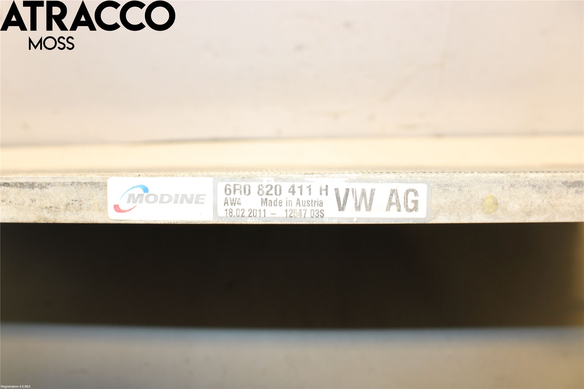 Skoda FABIA 07-14 Varme Ac Kondenser-Kjøler