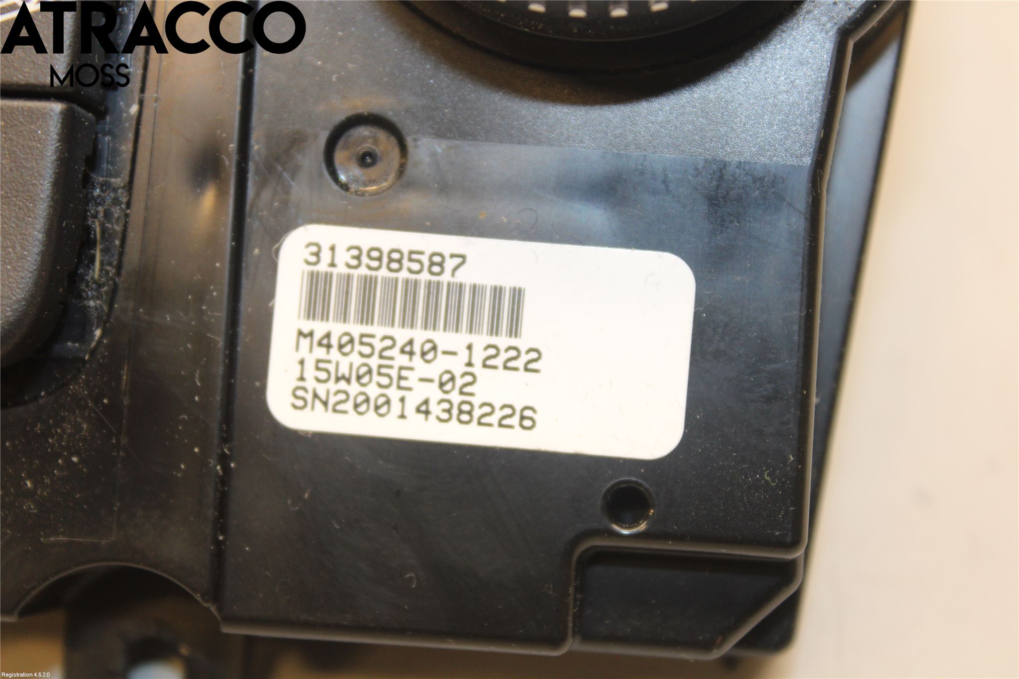 Volvo XC60 09-13 Varme Ac Betjening-Display