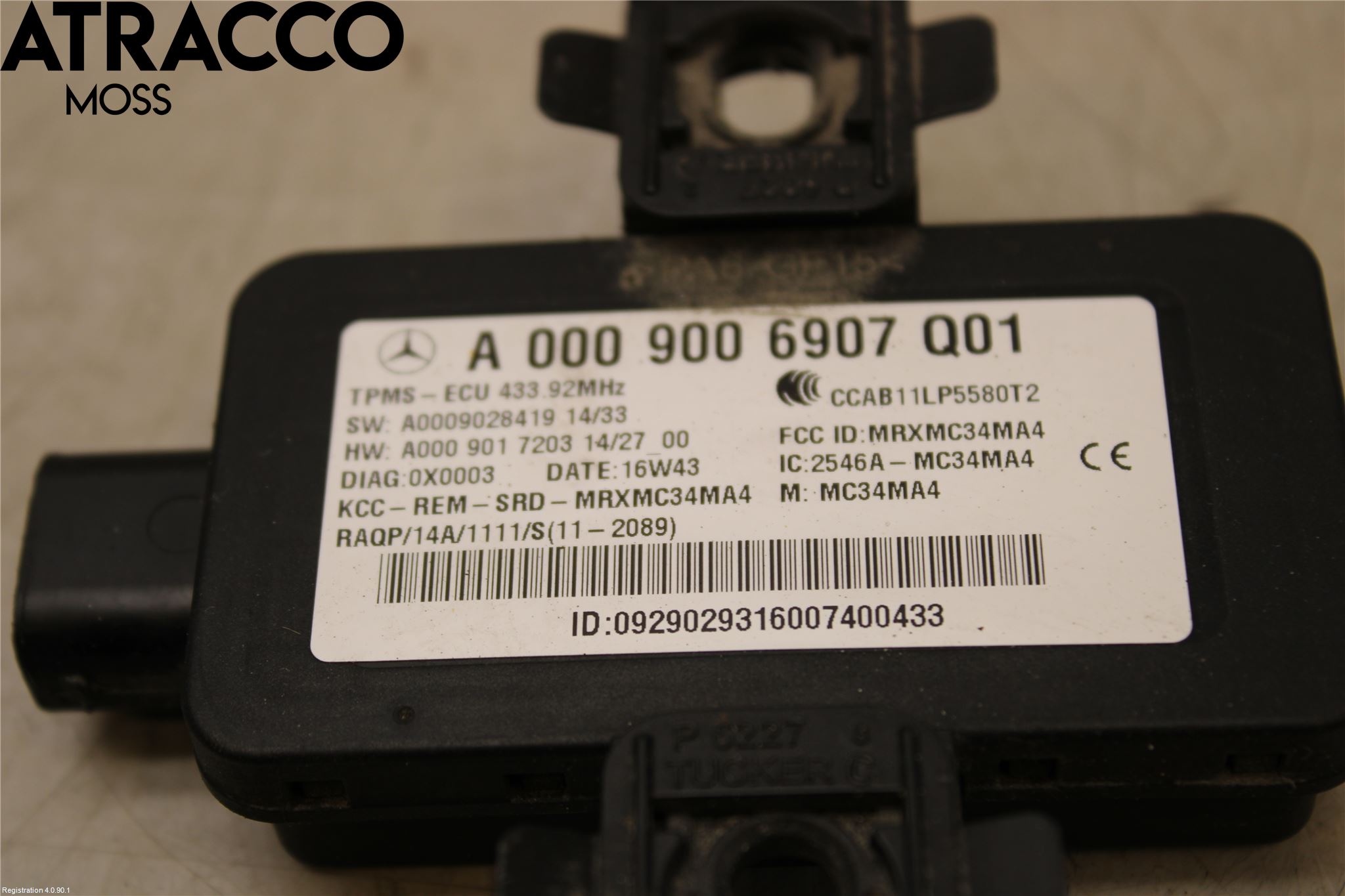 Mercedes-Benz MB C-KLASS (W205) 14-21 Styreenhet Øvrig