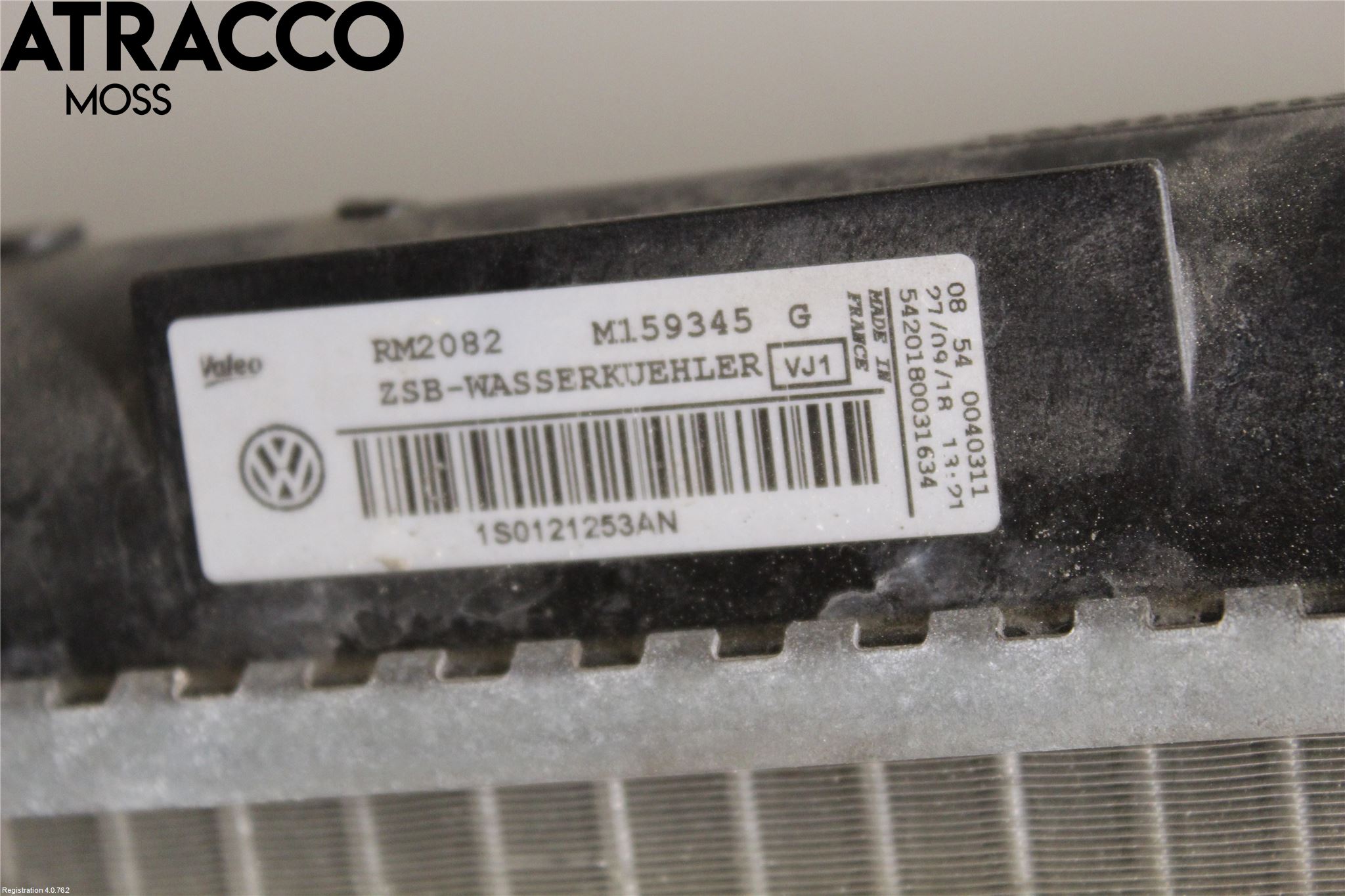 Volkswagen VW UP! / E-UP! Radiator Manuell