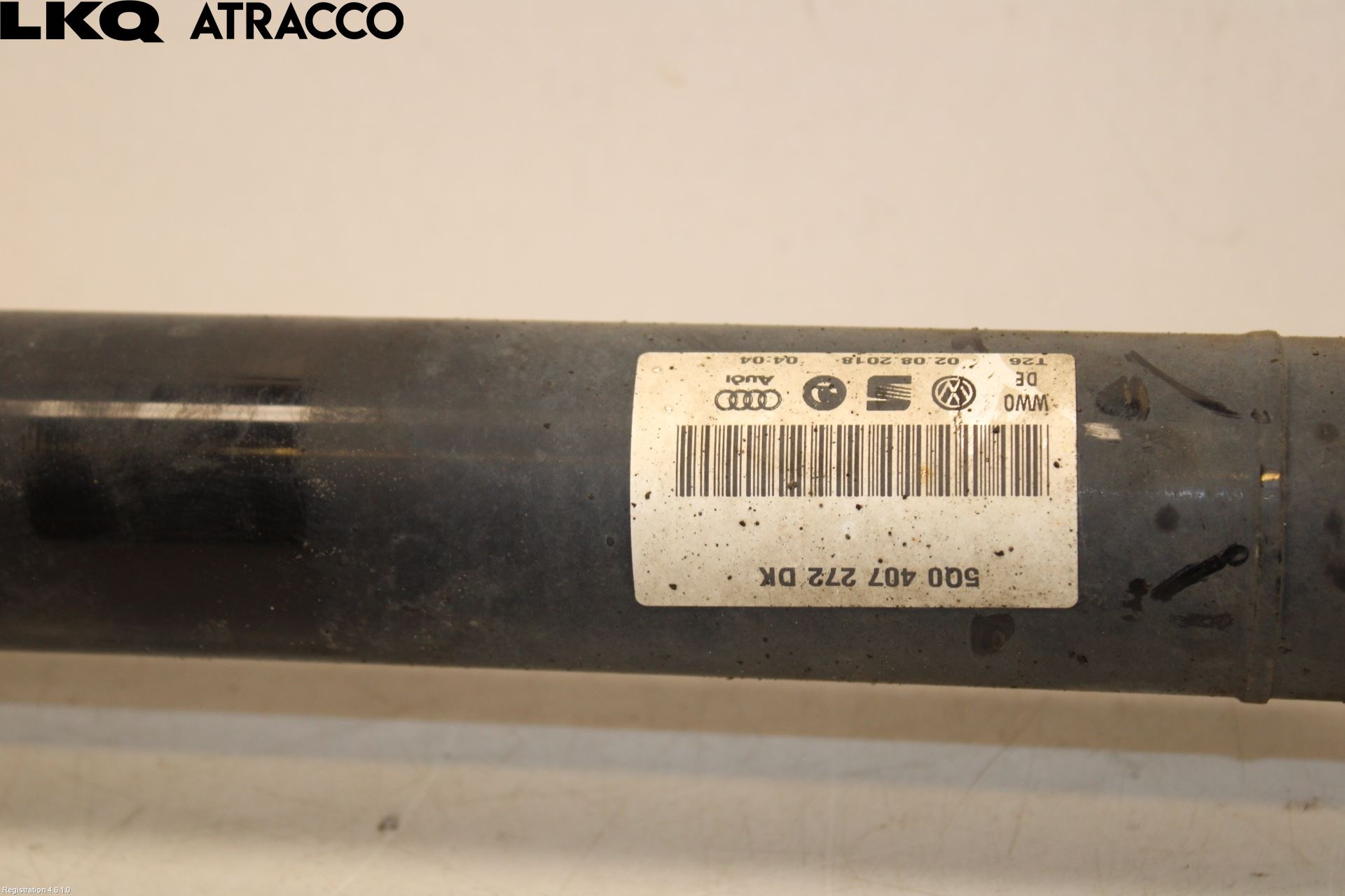 Volkswagen VW GOLF / E-GOLF VII 13-20 Drivaksel Foran Kompl Høyre